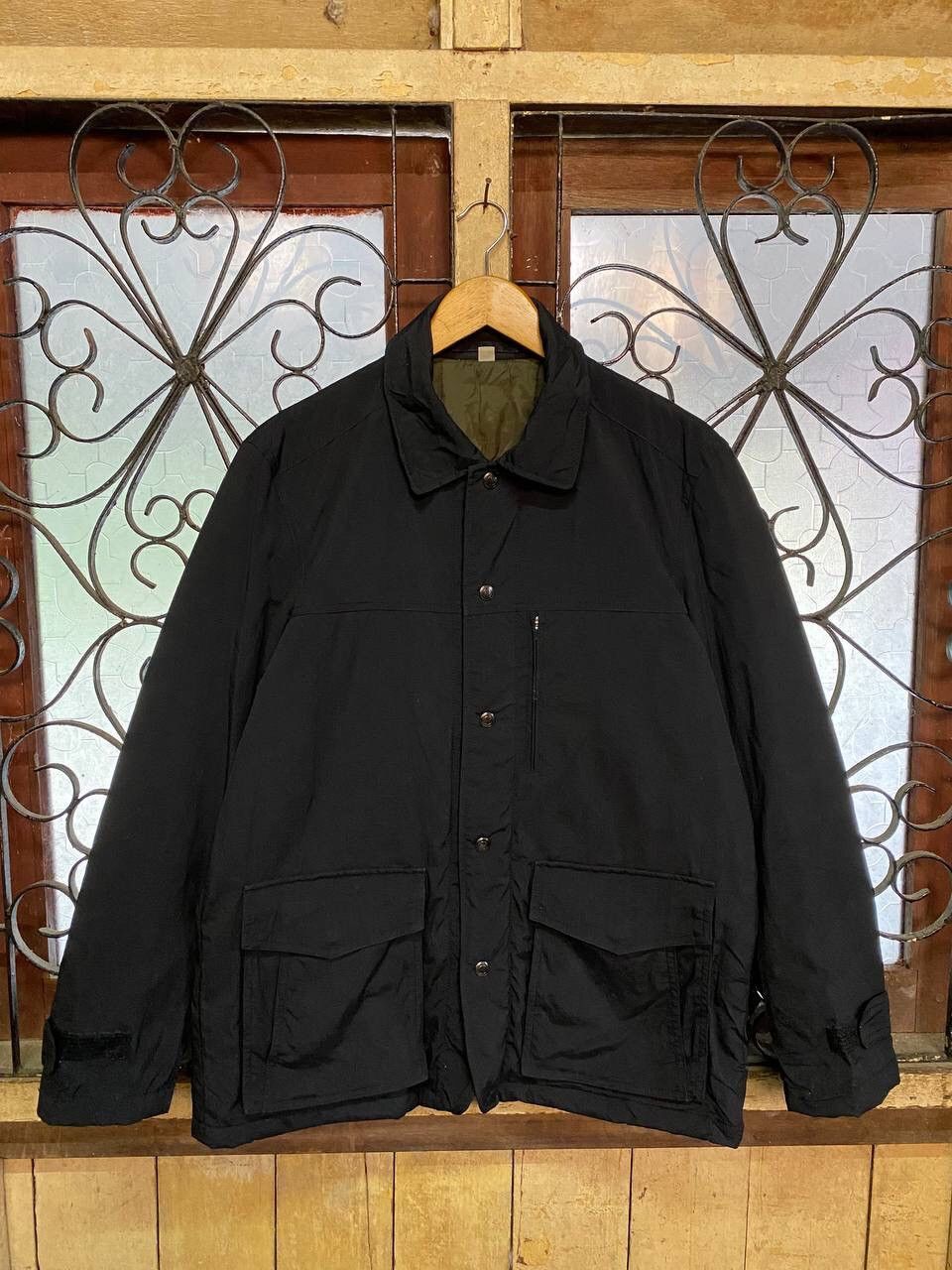Japanese Brand UNIQLO COLAR TRACKER JACKET Size US M / EU 48-50 / 2 - 3 Thumbnail