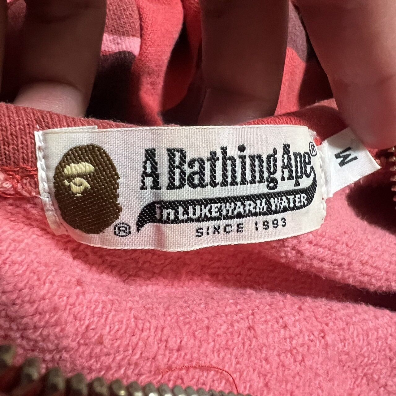 Bape BAPE full zip hoodie Red camo Size US M / EU 48-50 / 2 - 3 Thumbnail