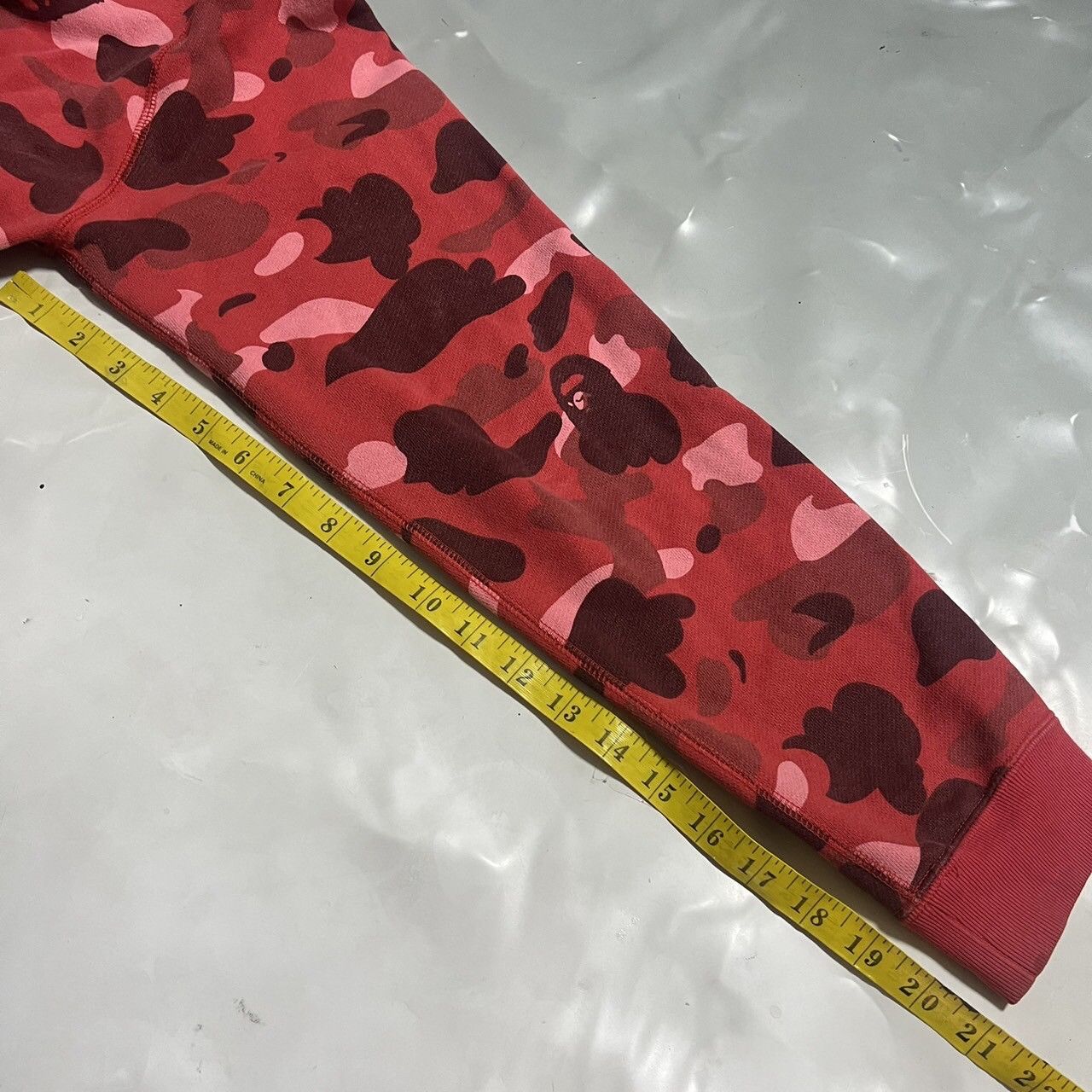 Bape BAPE full zip hoodie Red camo Size US M / EU 48-50 / 2 - 9 Thumbnail
