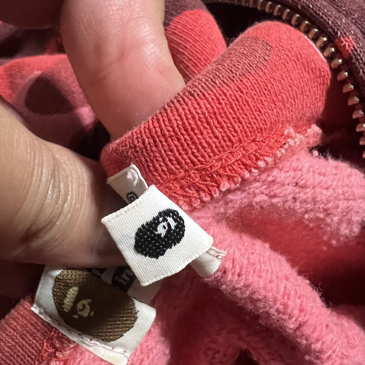 Bape BAPE full zip hoodie Red camo Size US M / EU 48-50 / 2 - 4 Thumbnail