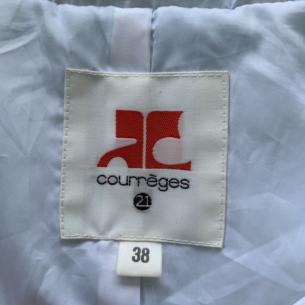 Courreges Courreges fur mohair fleece parka jacket Size XS / US 0-2 / IT 36-38 - 16 Thumbnail