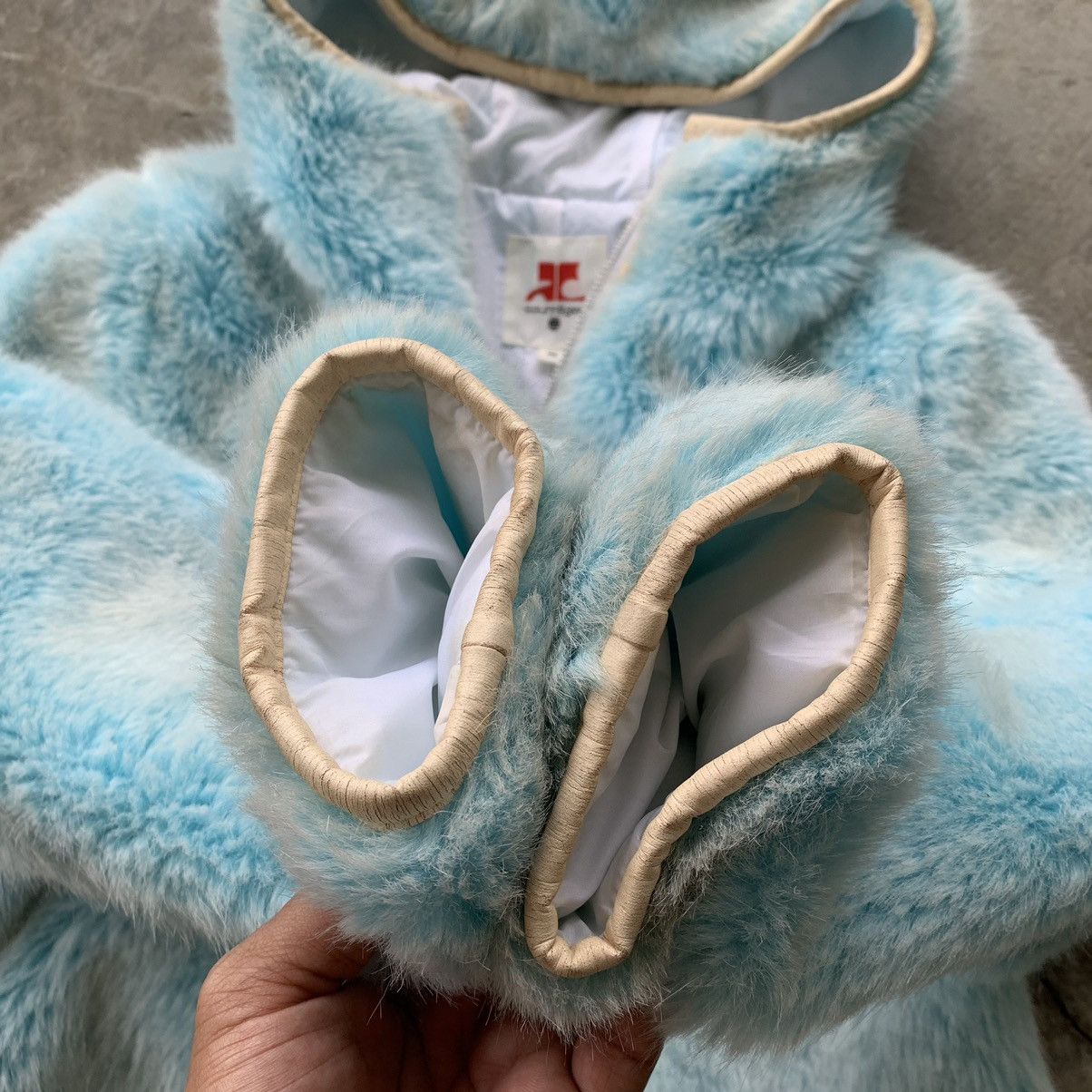 Courreges Courreges fur mohair fleece parka jacket Size XS / US 0-2 / IT 36-38 - 11 Thumbnail
