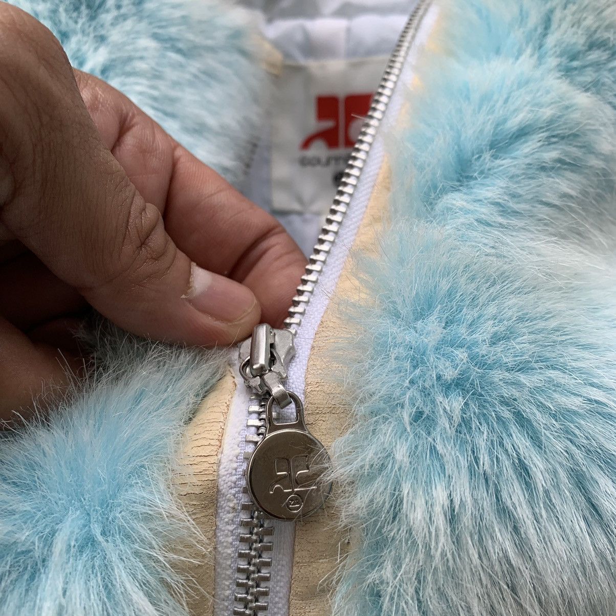 Courreges Courreges fur mohair fleece parka jacket Size XS / US 0-2 / IT 36-38 - 10 Thumbnail
