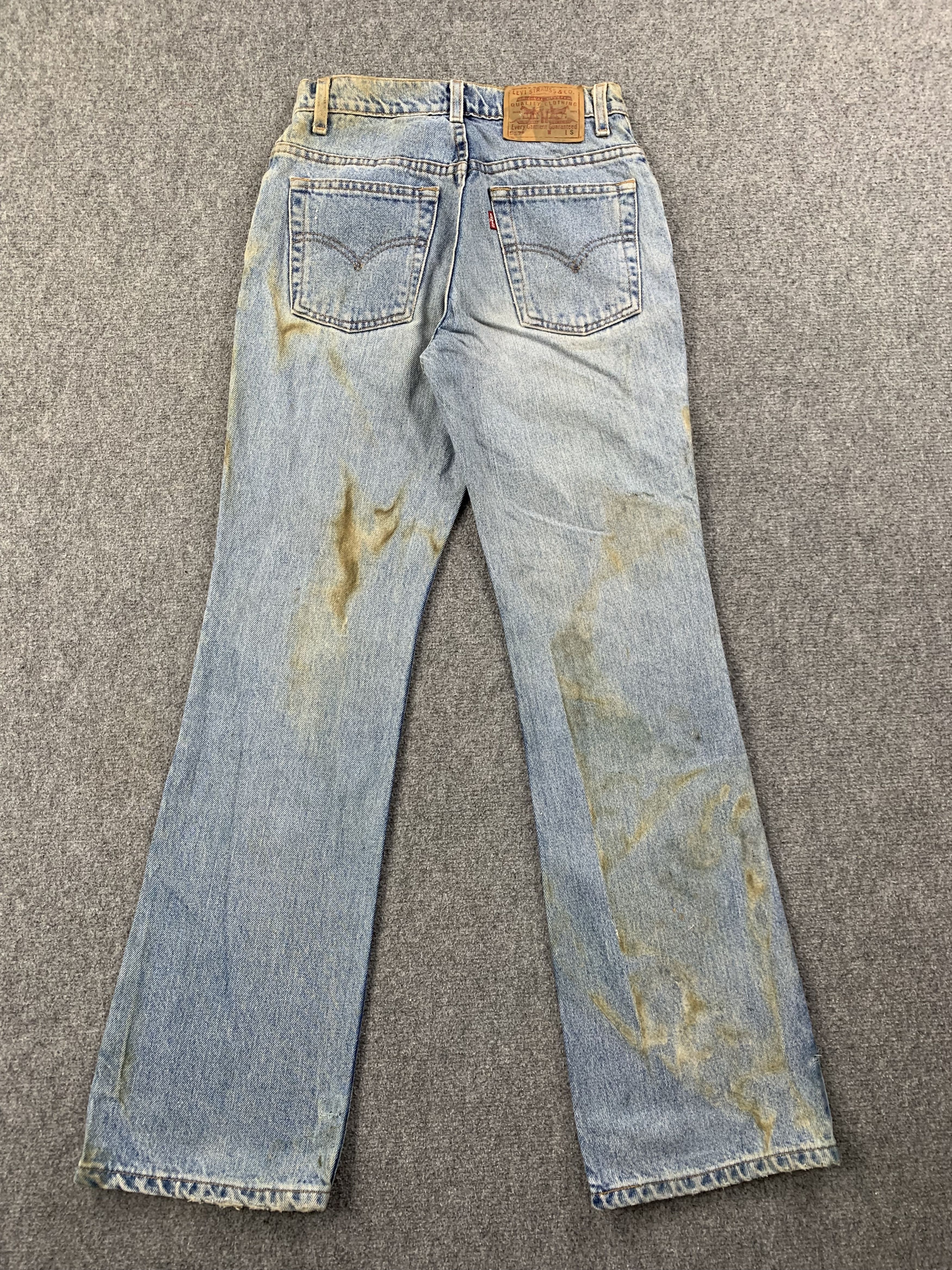 Levi's Vintage 90s Levis 527 Bootcut Bell Bottom Jeans DP2212 Size US 26 / EU 42 - 3 Thumbnail