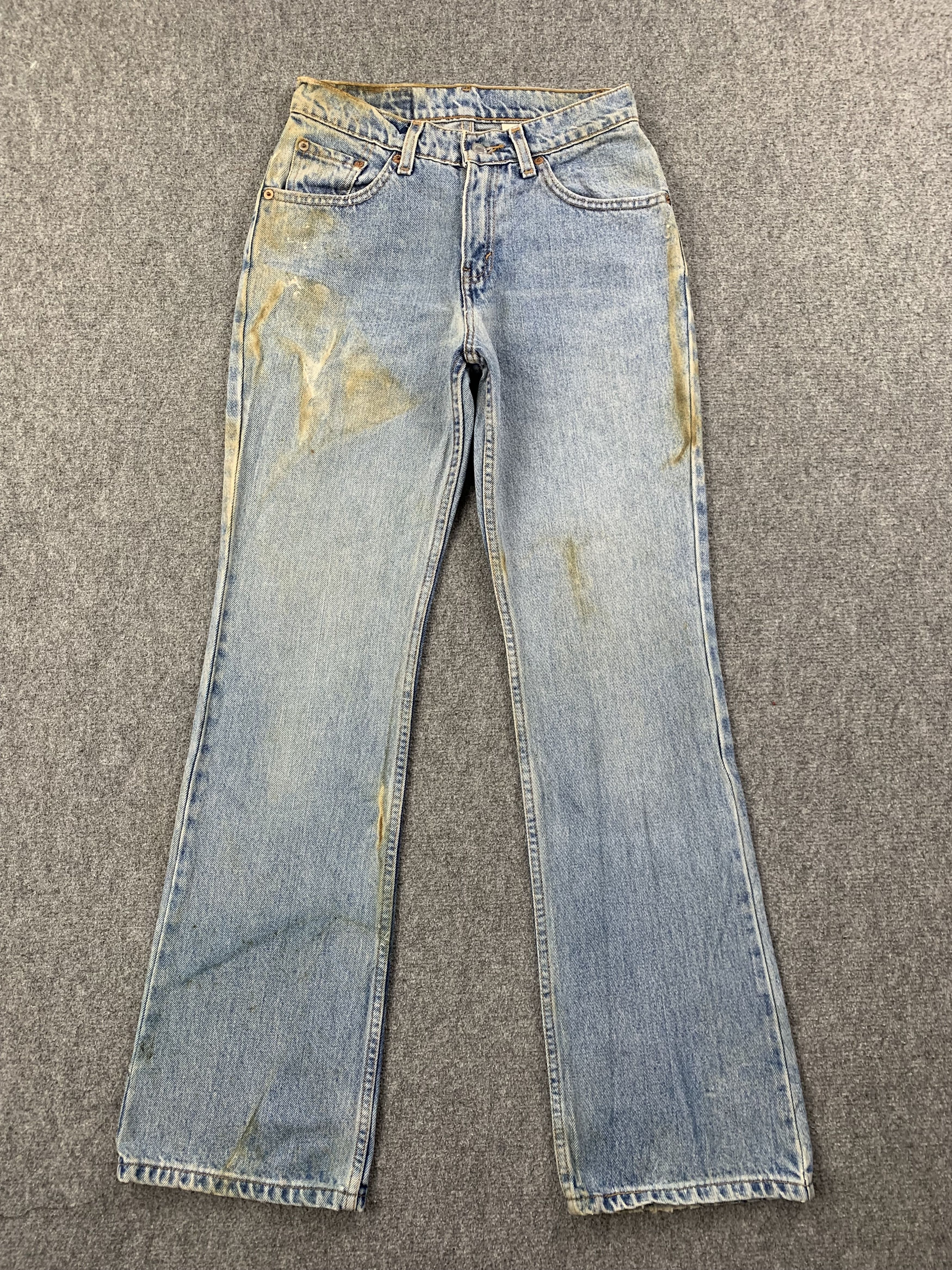 Levi's Vintage 90s Levis 527 Bootcut Bell Bottom Jeans DP2212 Size US 26 / EU 42 - 1 Thumbnail