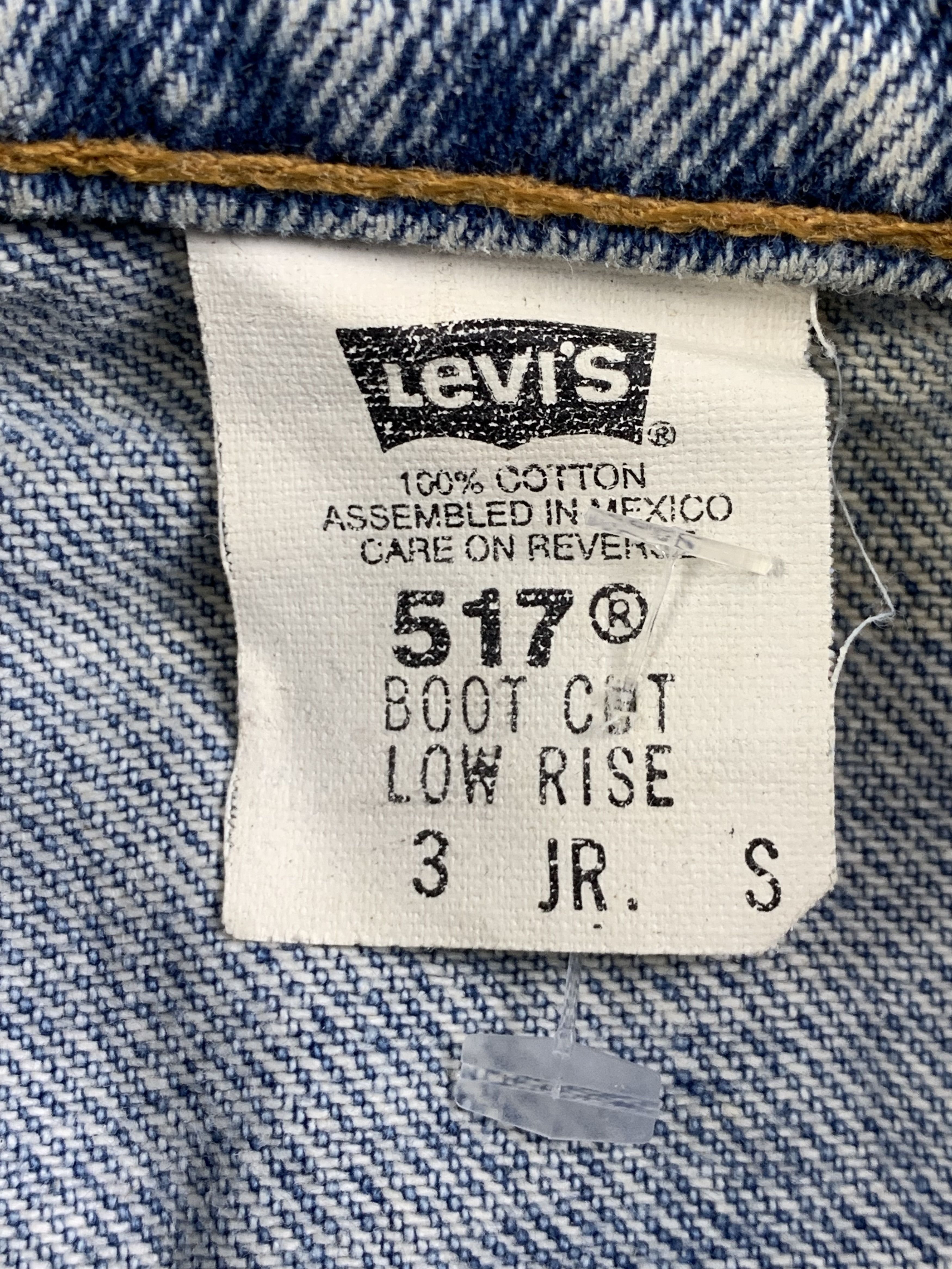 Levi's Vintage 90s Levis 527 Bootcut Bell Bottom Jeans DP2212 Size US 26 / EU 42 - 6 Thumbnail