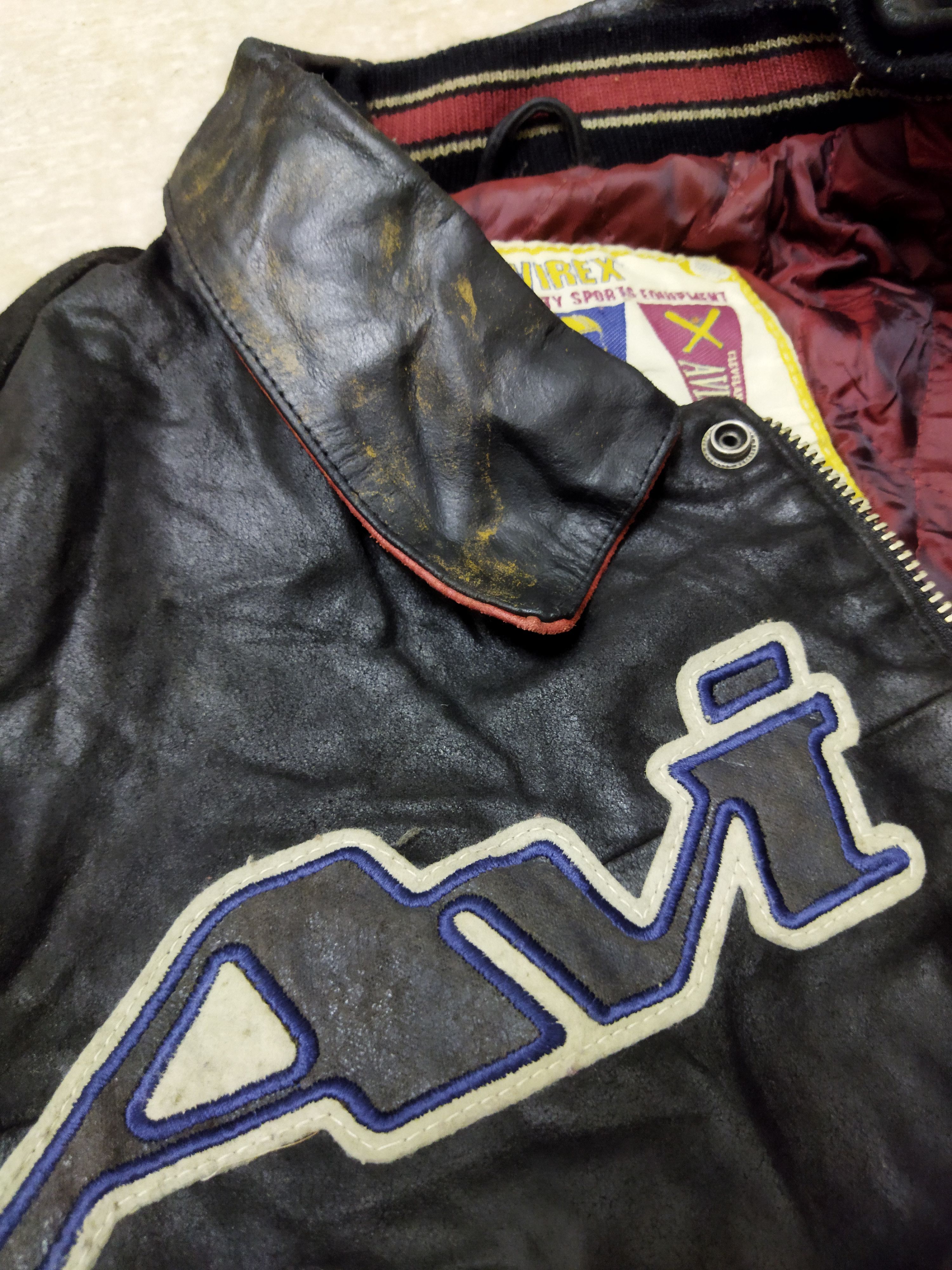 Avirex × Avirex Varsity Jacket × Vintage Notorious Big Avirex × Avirex Varsity Jacket × Vintage Notorious Big