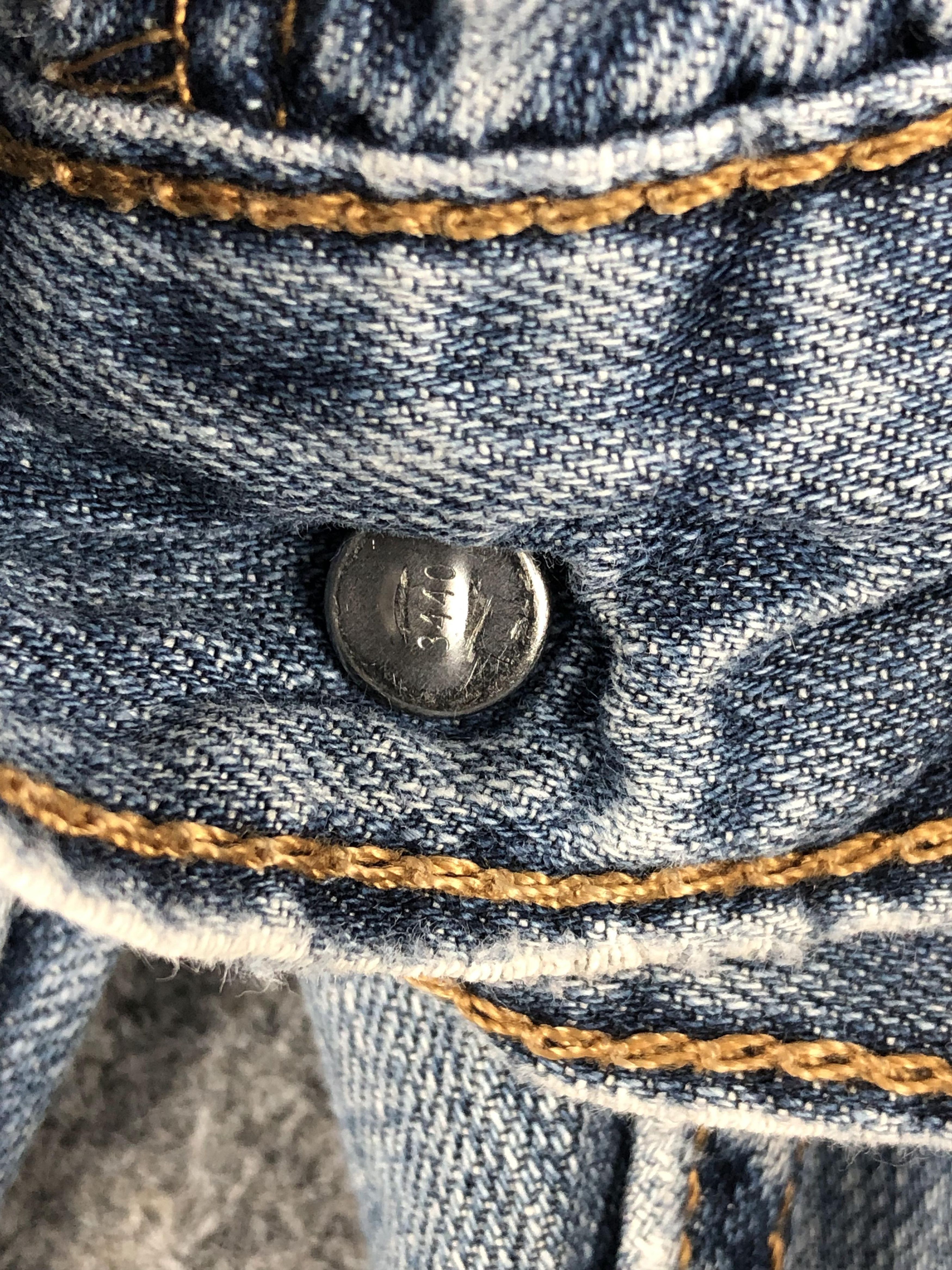 Levi's Vintage Levis 527 Faded Blue Jeans DP2266 Size US 35 - 18 Thumbnail