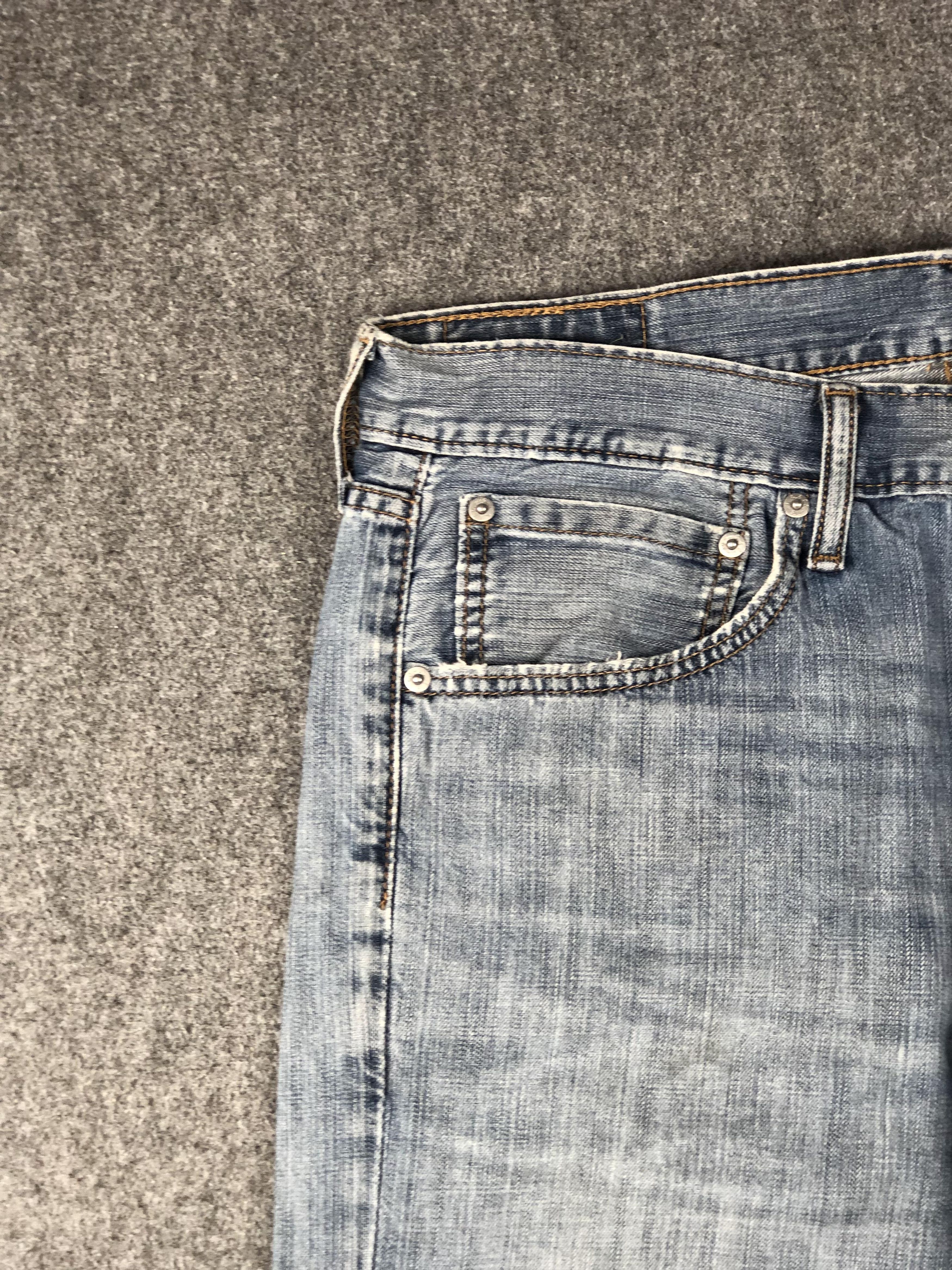 Levi's Vintage Levis 527 Faded Blue Jeans DP2266 Size US 35 - 11 Thumbnail
