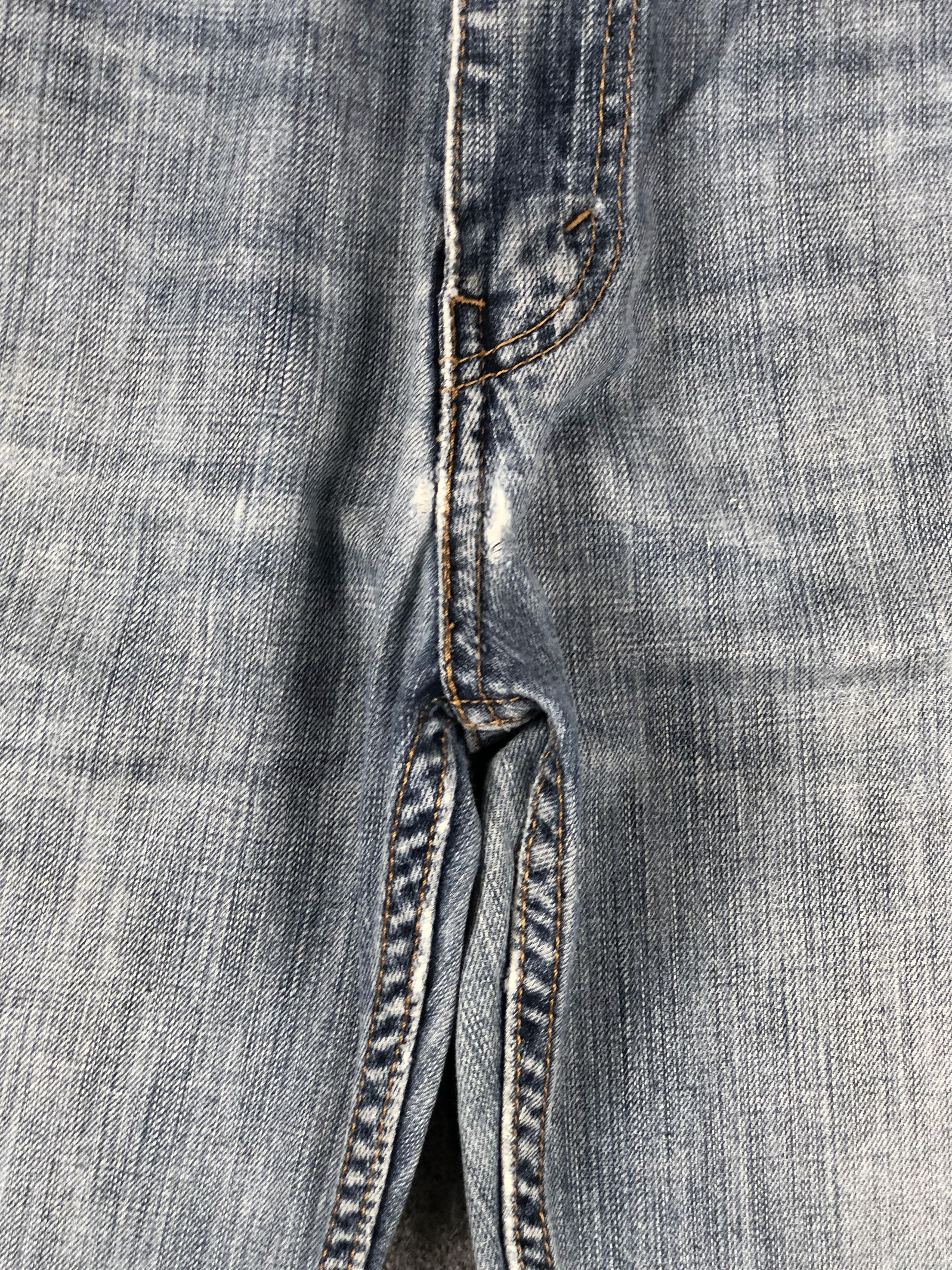 Levi's Vintage Levis 527 Faded Blue Jeans DP2266 Size US 35 - 13 Thumbnail