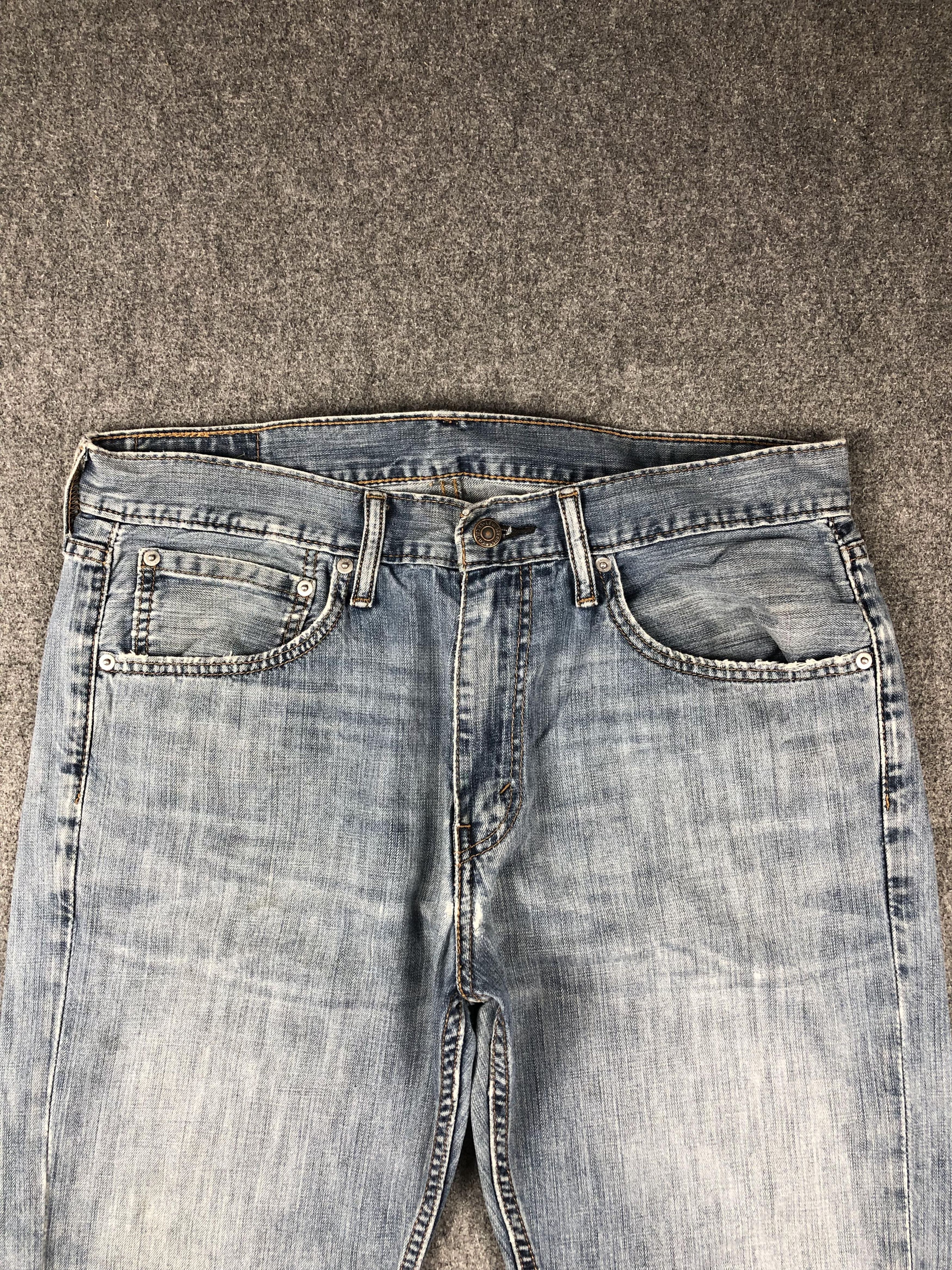 Levi's Vintage Levis 527 Faded Blue Jeans DP2266 Size US 35 - 2 Thumbnail