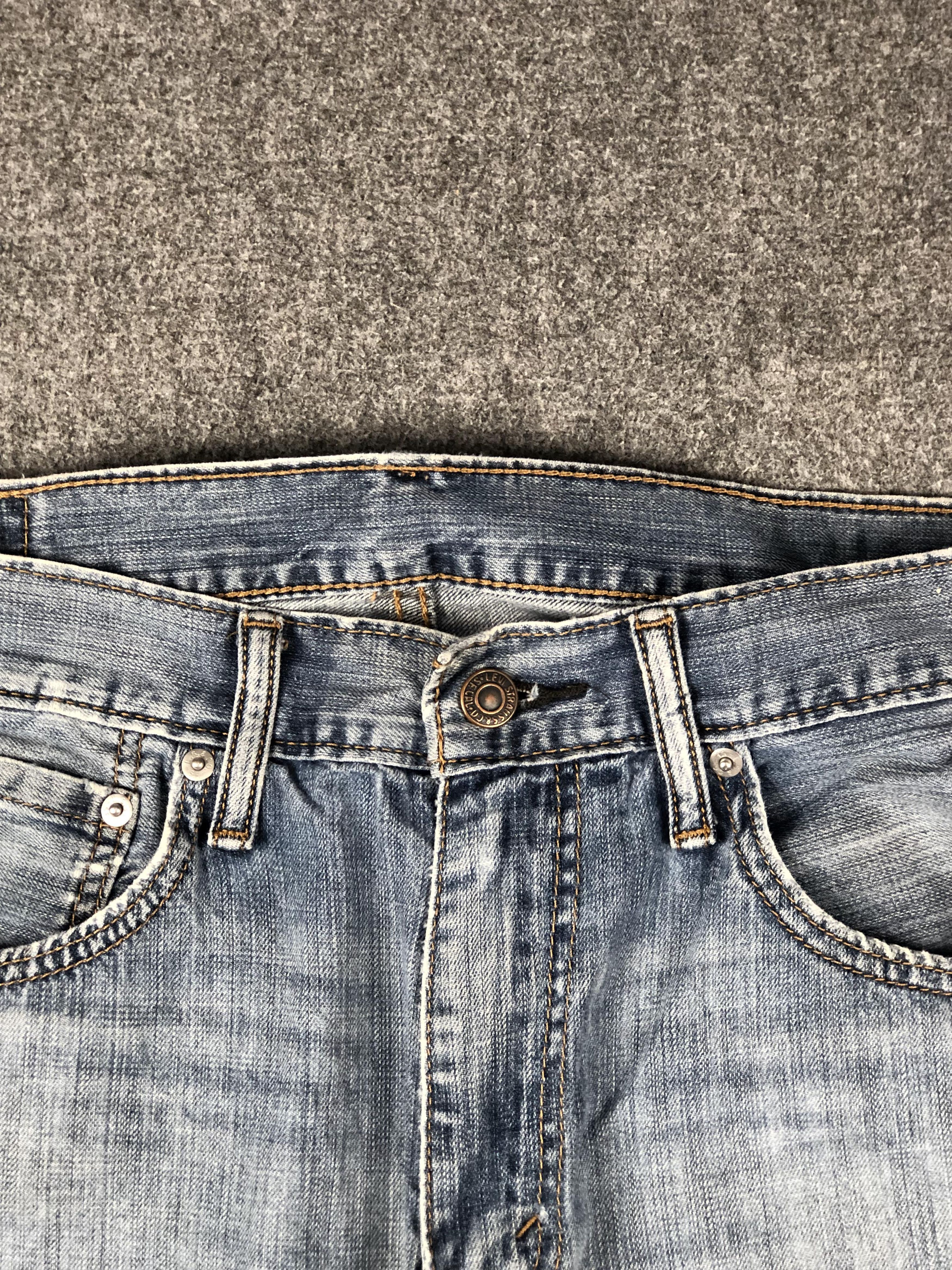 Levi's Vintage Levis 527 Faded Blue Jeans DP2266 Size US 35 - 10 Thumbnail