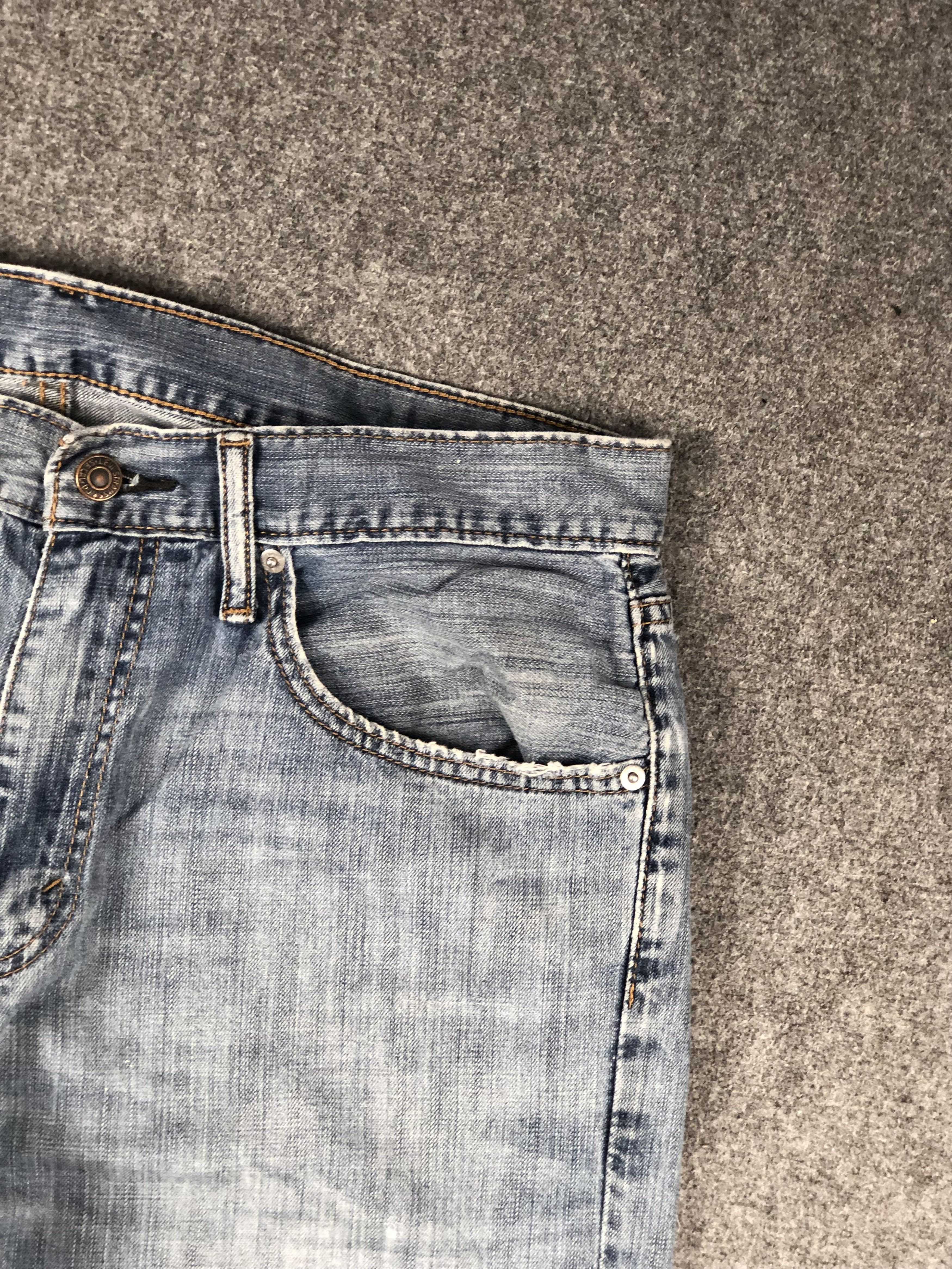 Levi's Vintage Levis 527 Faded Blue Jeans DP2266 Size US 35 - 12 Thumbnail