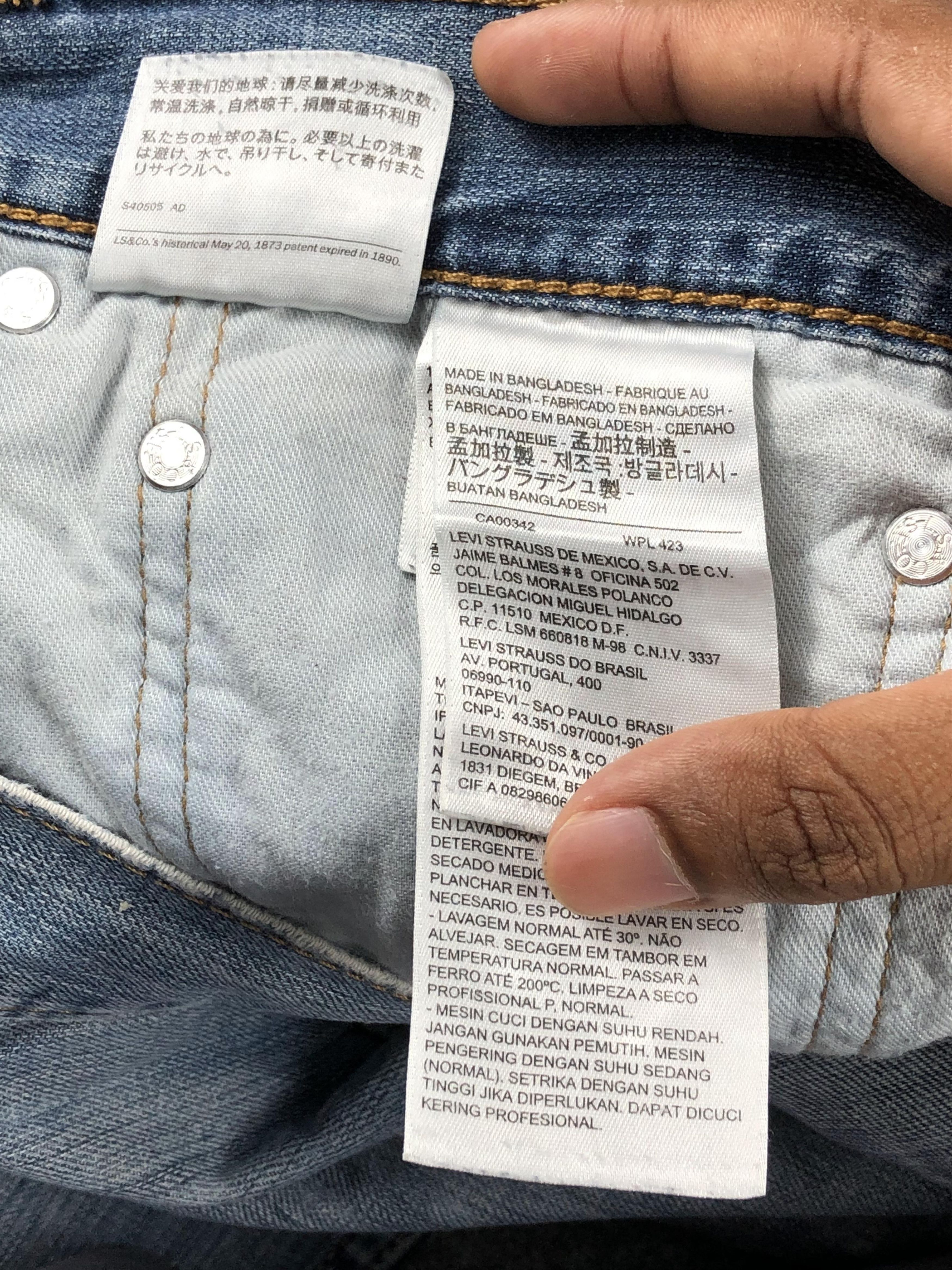 Levi's Vintage Levis 527 Faded Blue Jeans DP2266 Size US 35 - 6 Thumbnail