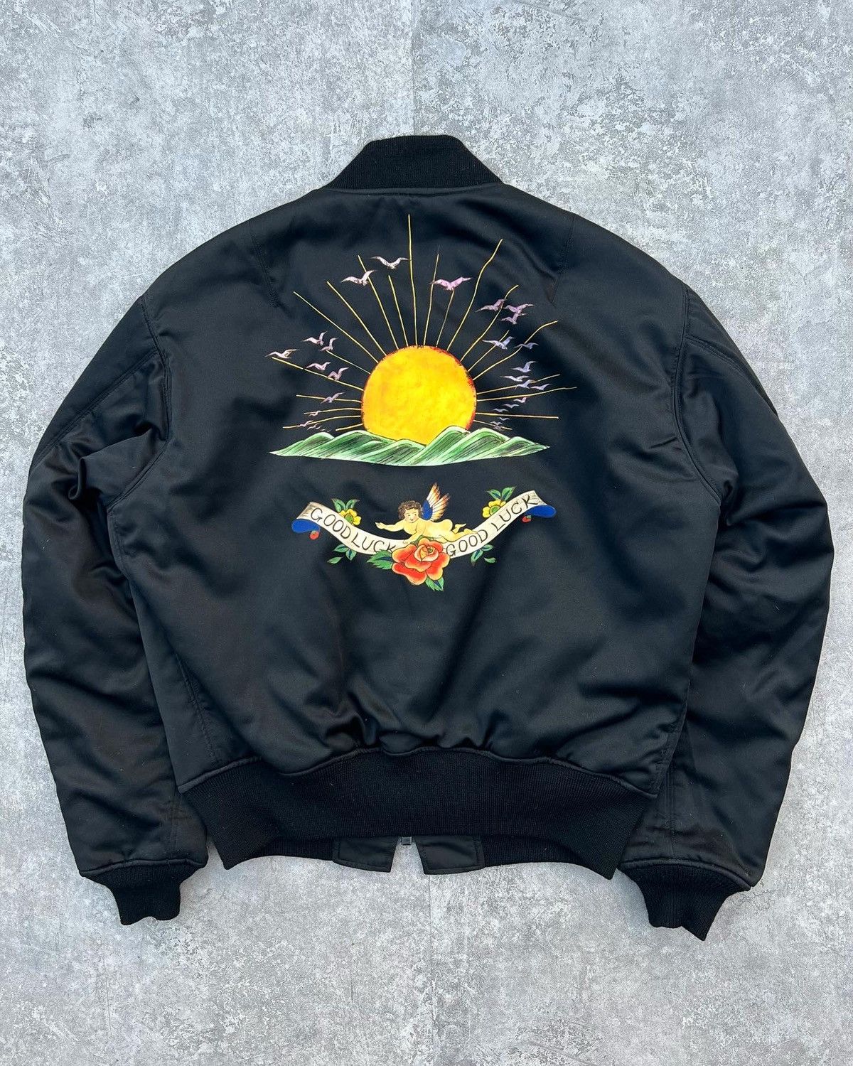 Yohji Yamamoto AW04 Tattoo Reversible Bomber Jacket Grailed