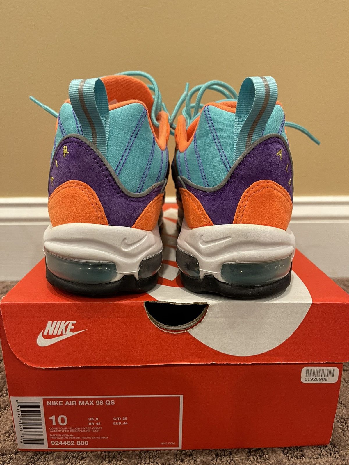 Nike Nike Air Max 98 Cone size 10 Size US 10 / EU 43 - 5 Thumbnail