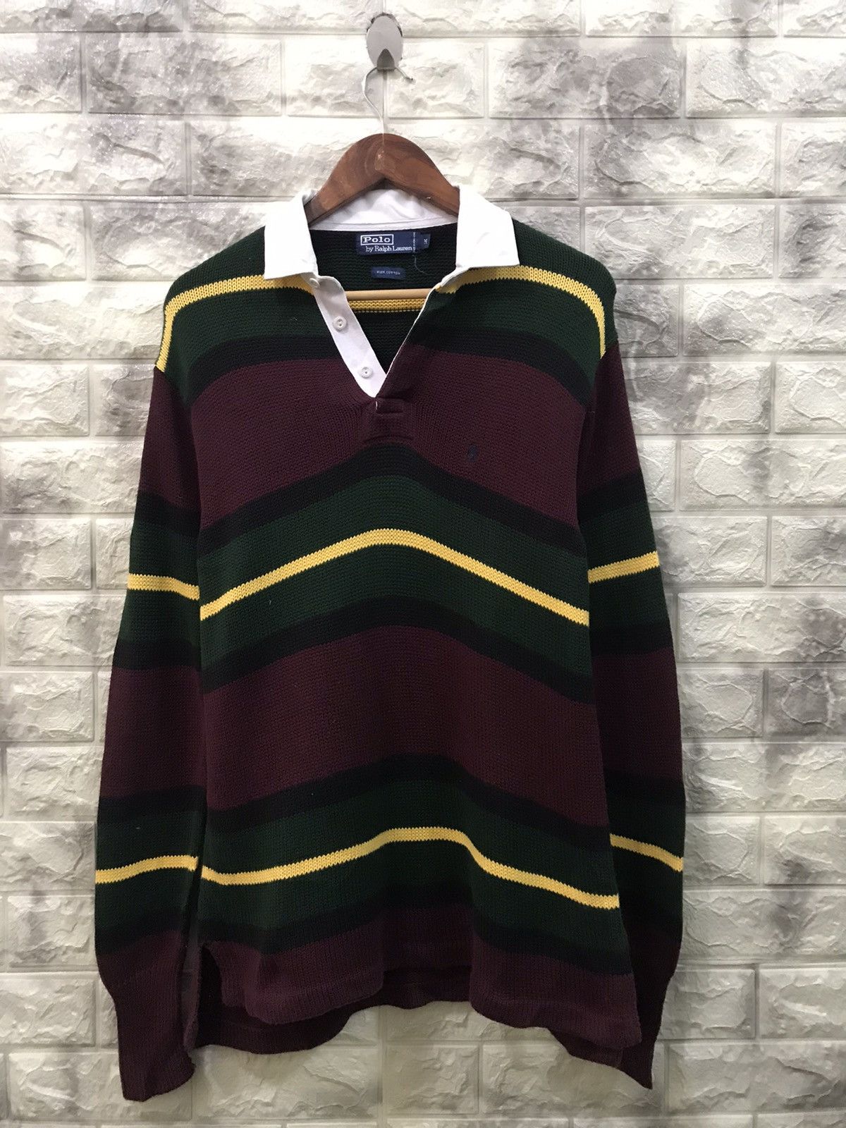 Polo Ralph Lauren Vintage Polo Ralph Lauren Knitwear Size US M / EU 48-50 / 2 - 1 Thumbnail