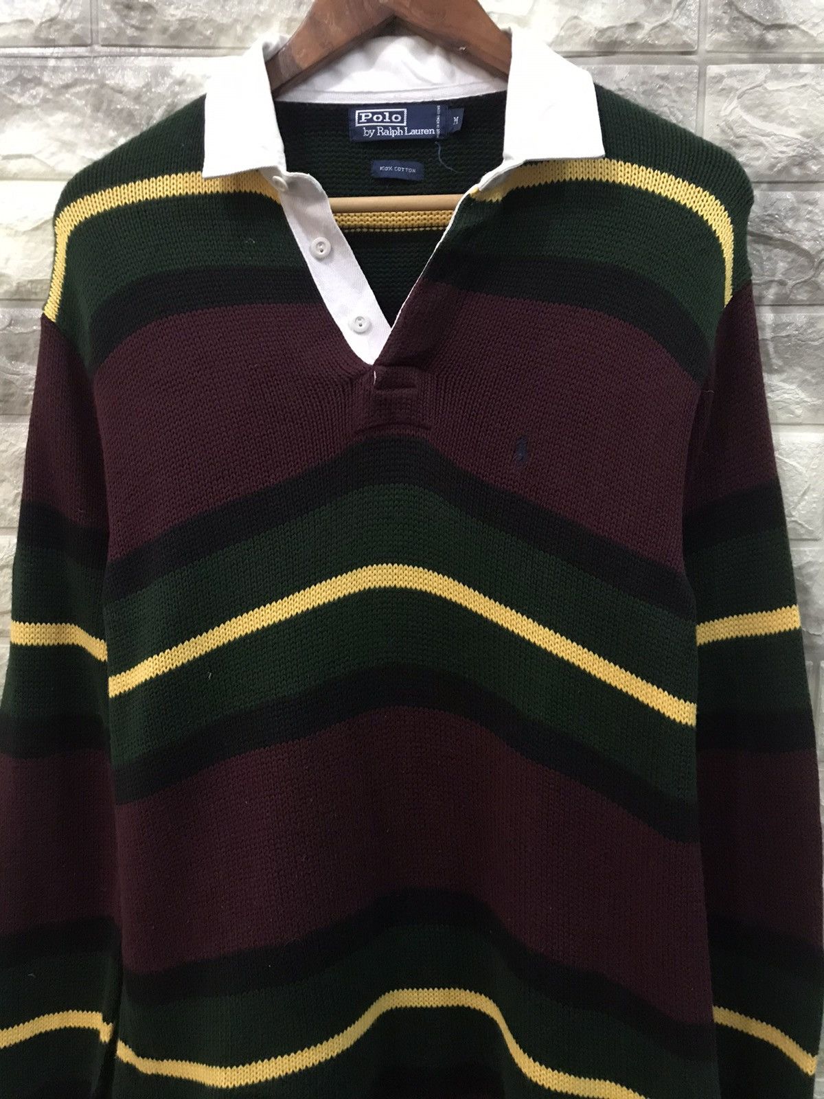 Polo Ralph Lauren Vintage Polo Ralph Lauren Knitwear Size US M / EU 48-50 / 2 - 2 Thumbnail