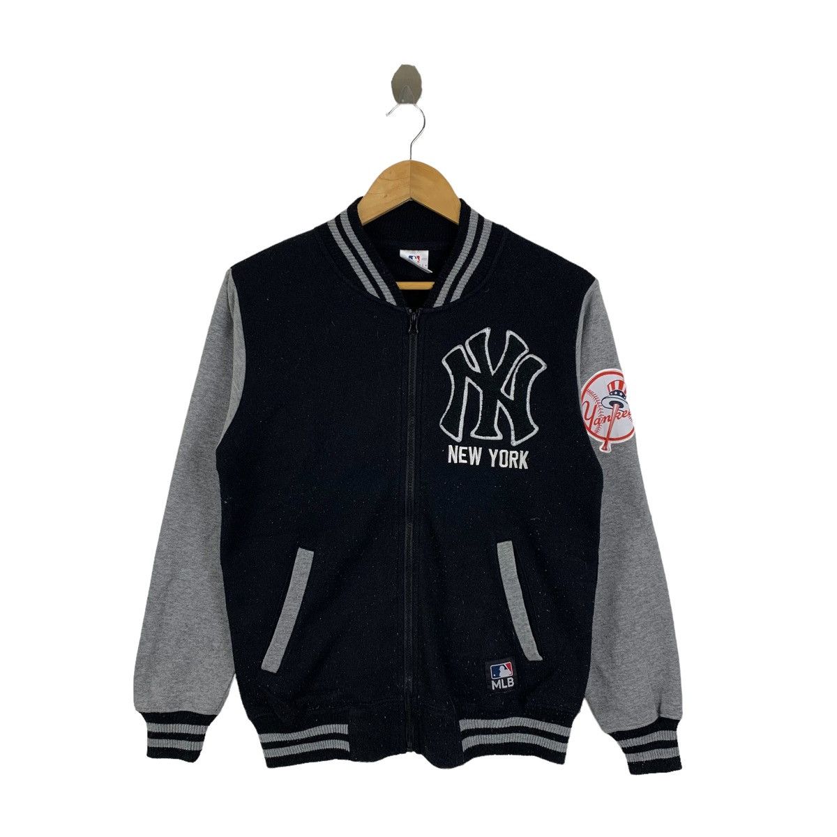 MLB × New York Yankees × Vintage Vintage New York YANKEES MLB Baseball Team Sweater Jacket Size US S / EU 44-46 / 1 - 1 Thumbnail