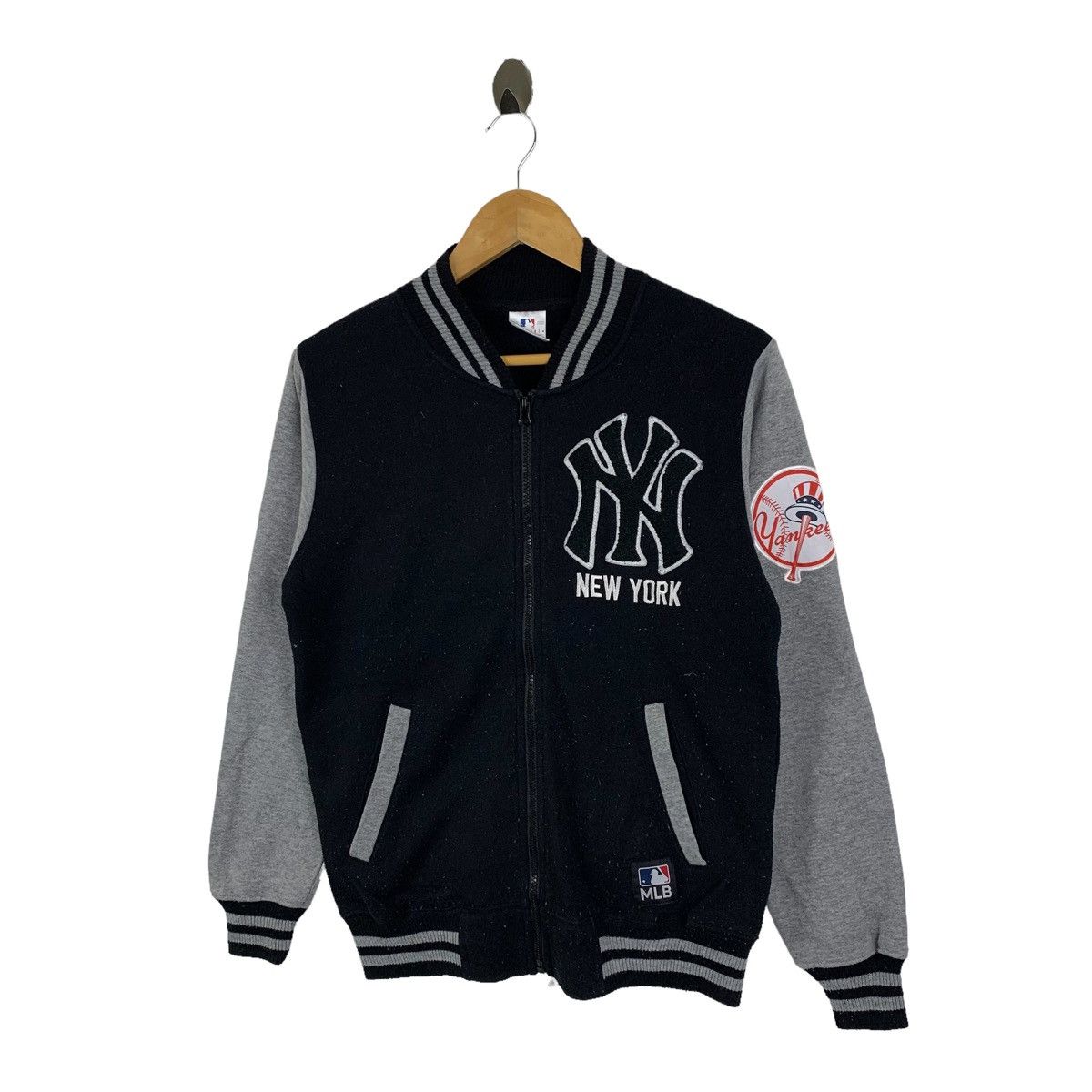 MLB × New York Yankees × Vintage Vintage New York YANKEES MLB Baseball Team Sweater Jacket Size US S / EU 44-46 / 1 - 3 Thumbnail