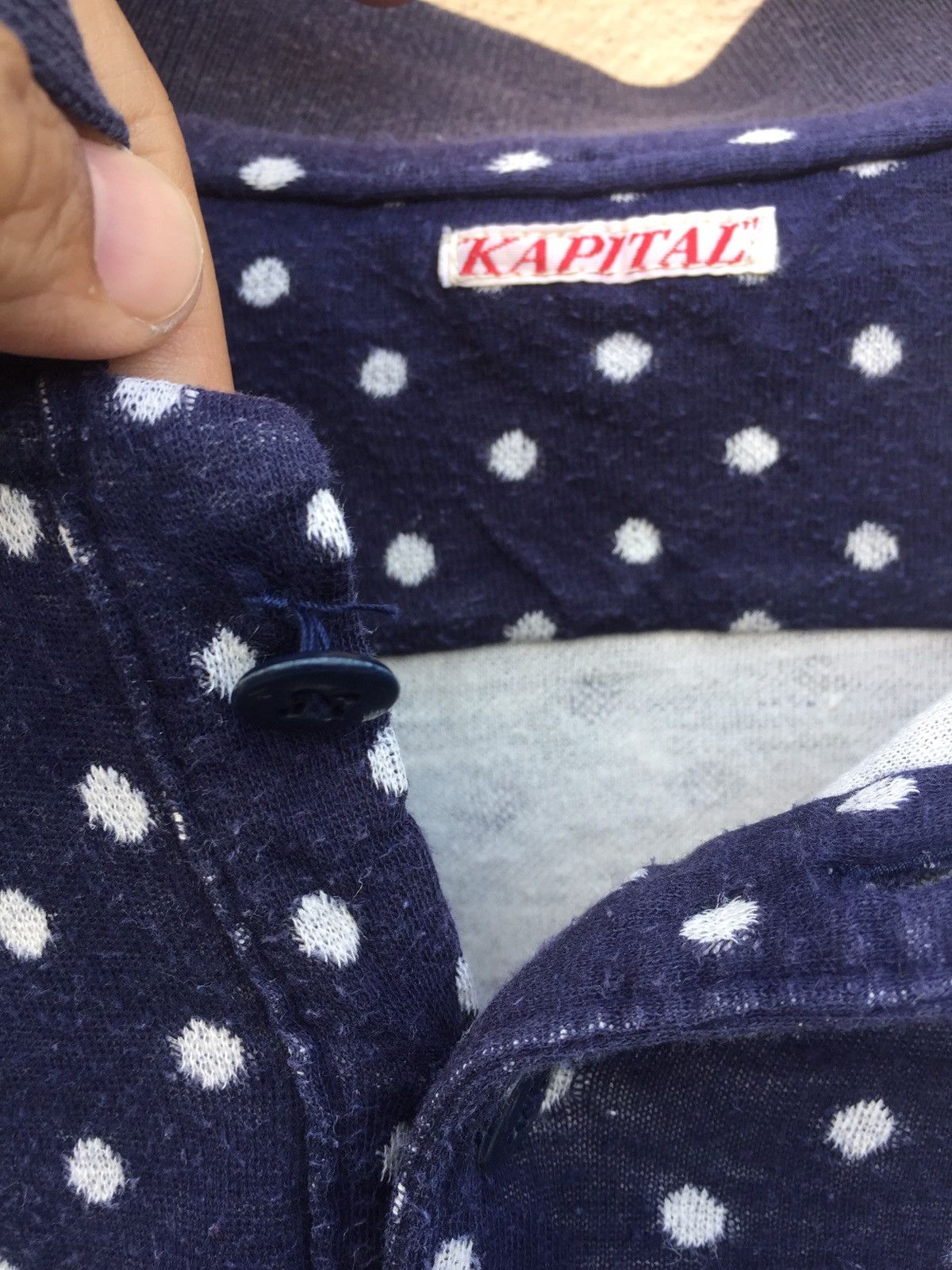 Kapital Kapital Diver Button Up Polkadot Tee Size US XS / EU 42 / 0 - 7 Thumbnail