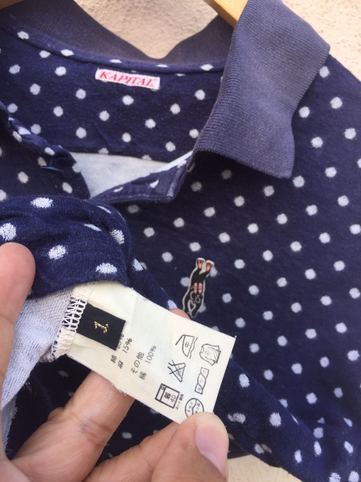 Kapital Kapital Diver Button Up Polkadot Tee Size US XS / EU 42 / 0 - 8 Thumbnail