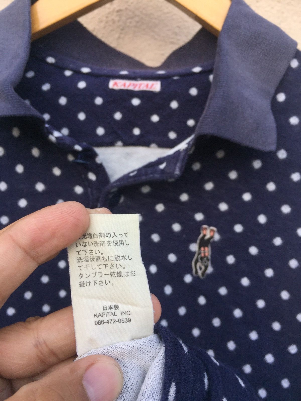 Kapital Kapital Diver Button Up Polkadot Tee Size US XS / EU 42 / 0 - 9 Thumbnail