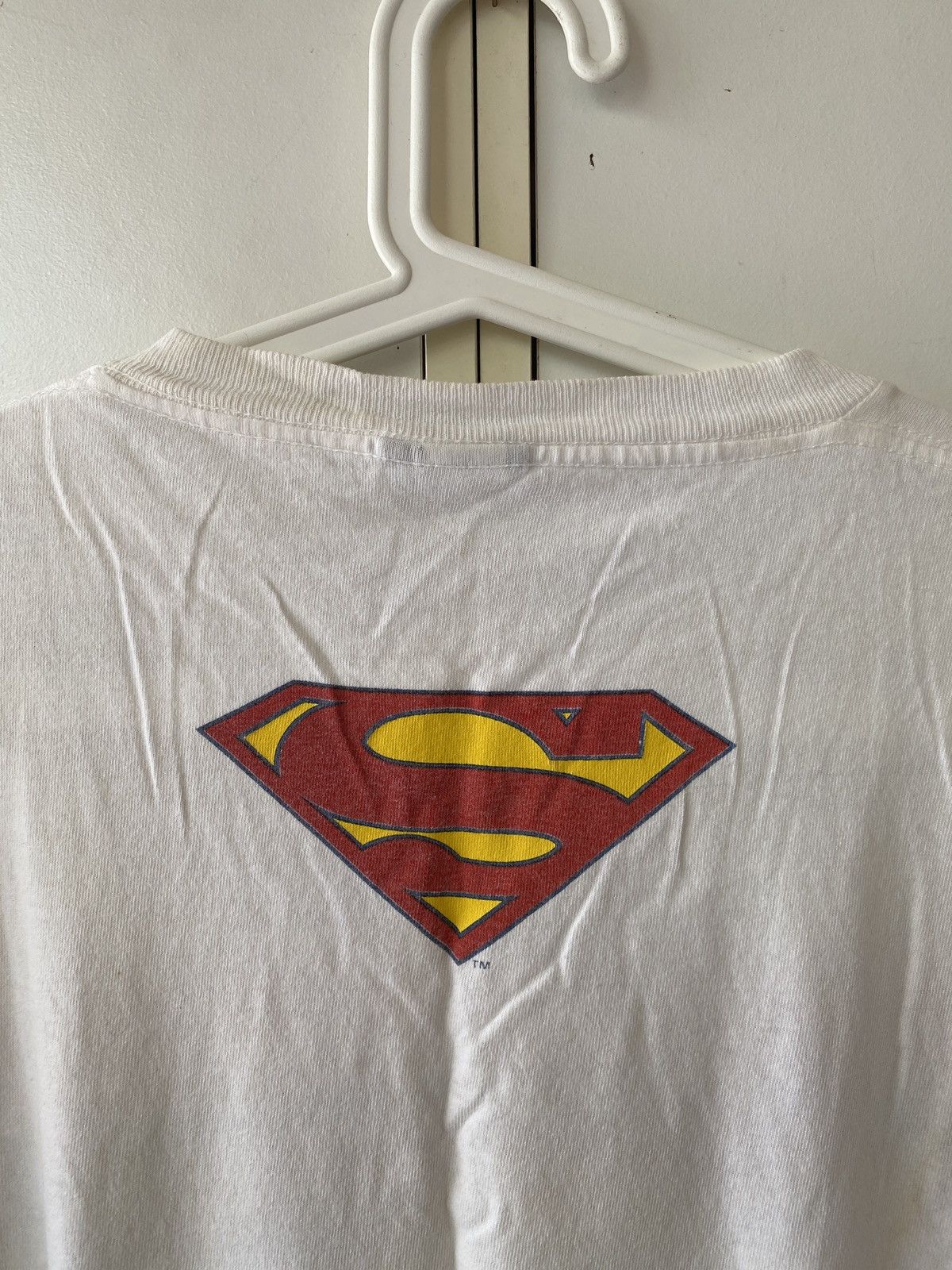 DC Comics × Vintage VINTAGE 1997 SUPERMAN DC COMIC T SHIRT Size US L / EU 52-54 / 3 - 7 Thumbnail