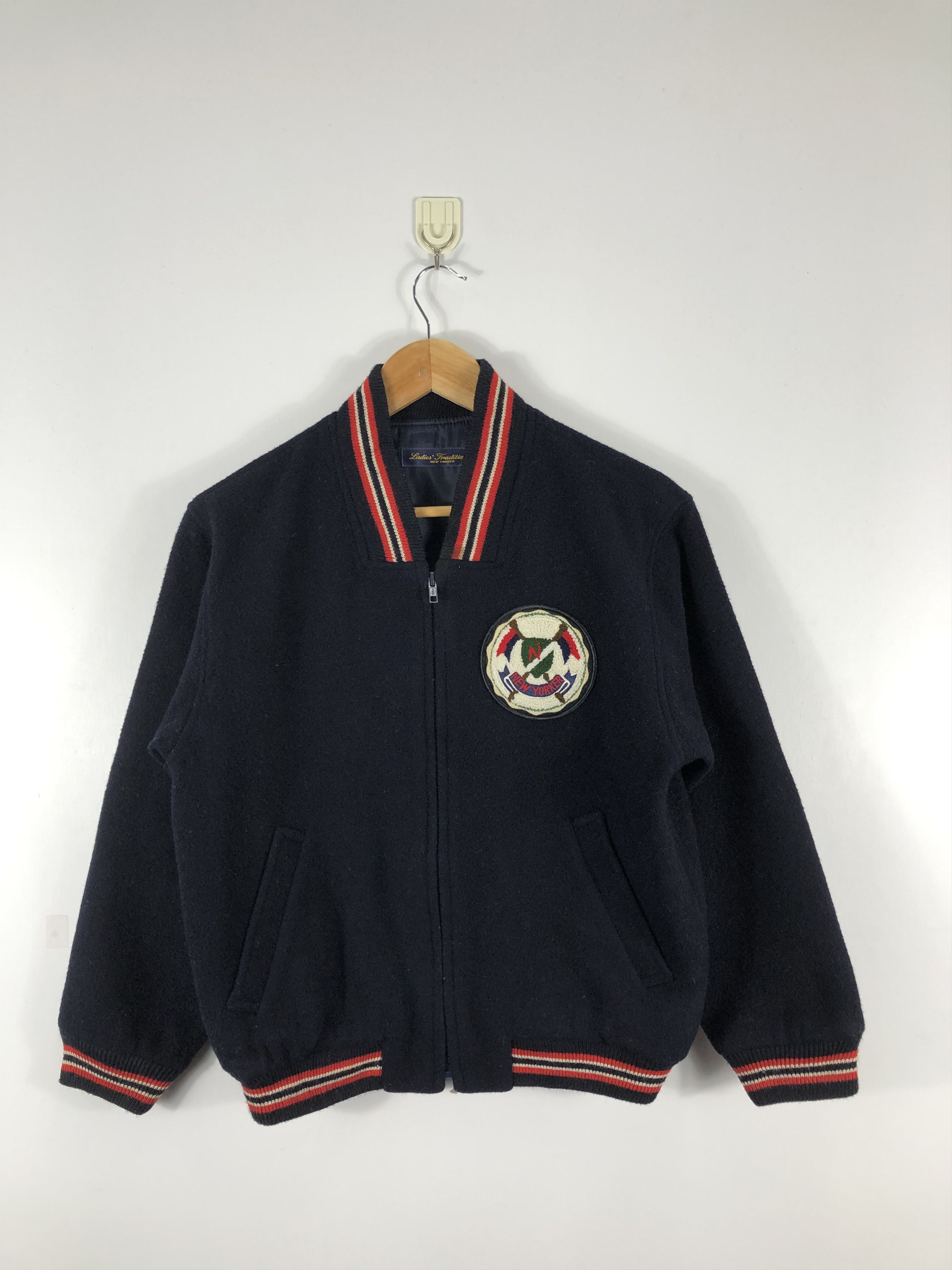 Japanese Brand × Vintage Vintage 90s Japanese Brand Varsity Jacket Size US M / EU 48-50 / 2 - 1 Thumbnail