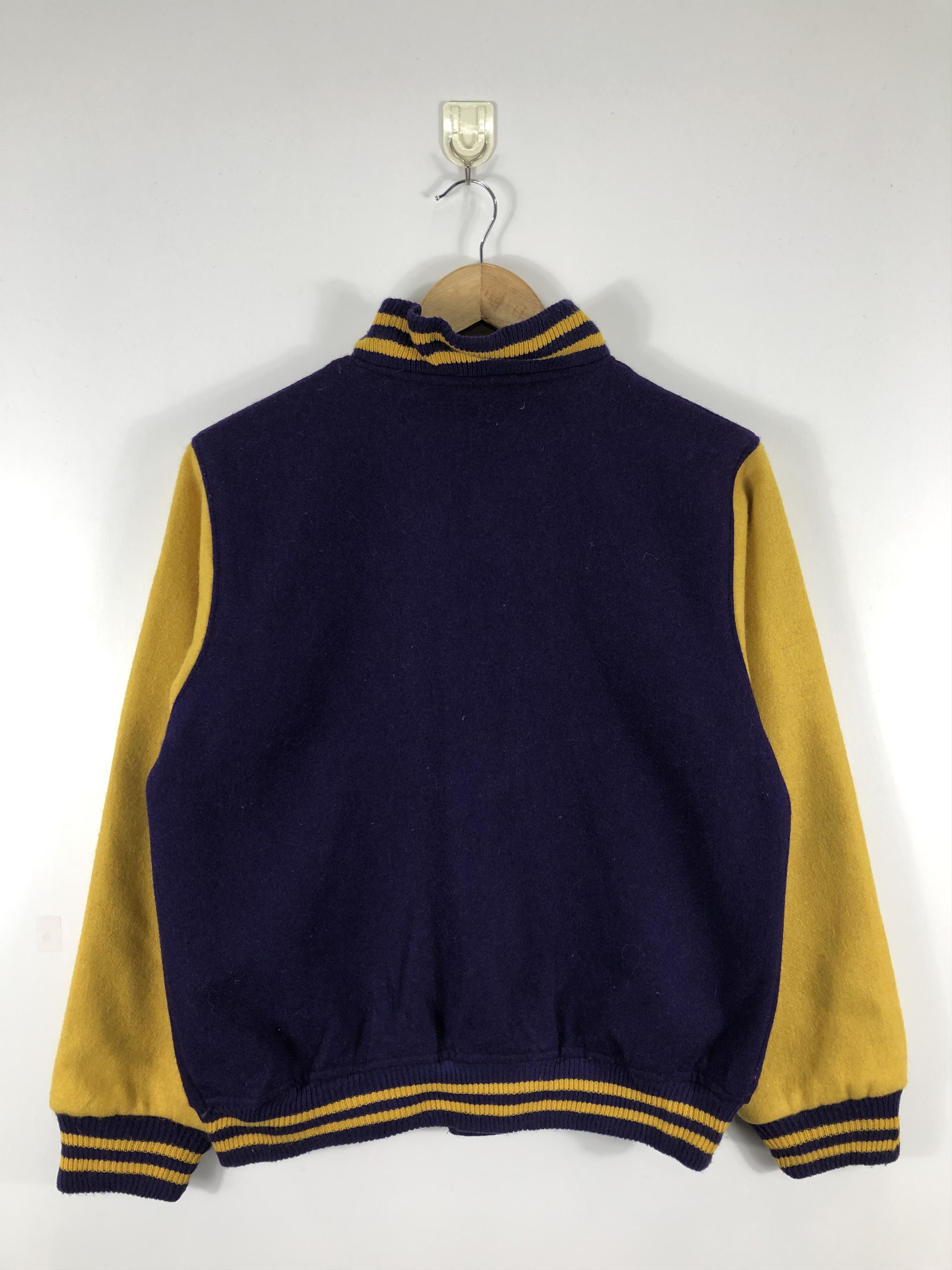Japanese Brand × Vintage Vintage Japanese Brand Wool Varsity Jacket Size US M / EU 48-50 / 2 - 3 Thumbnail