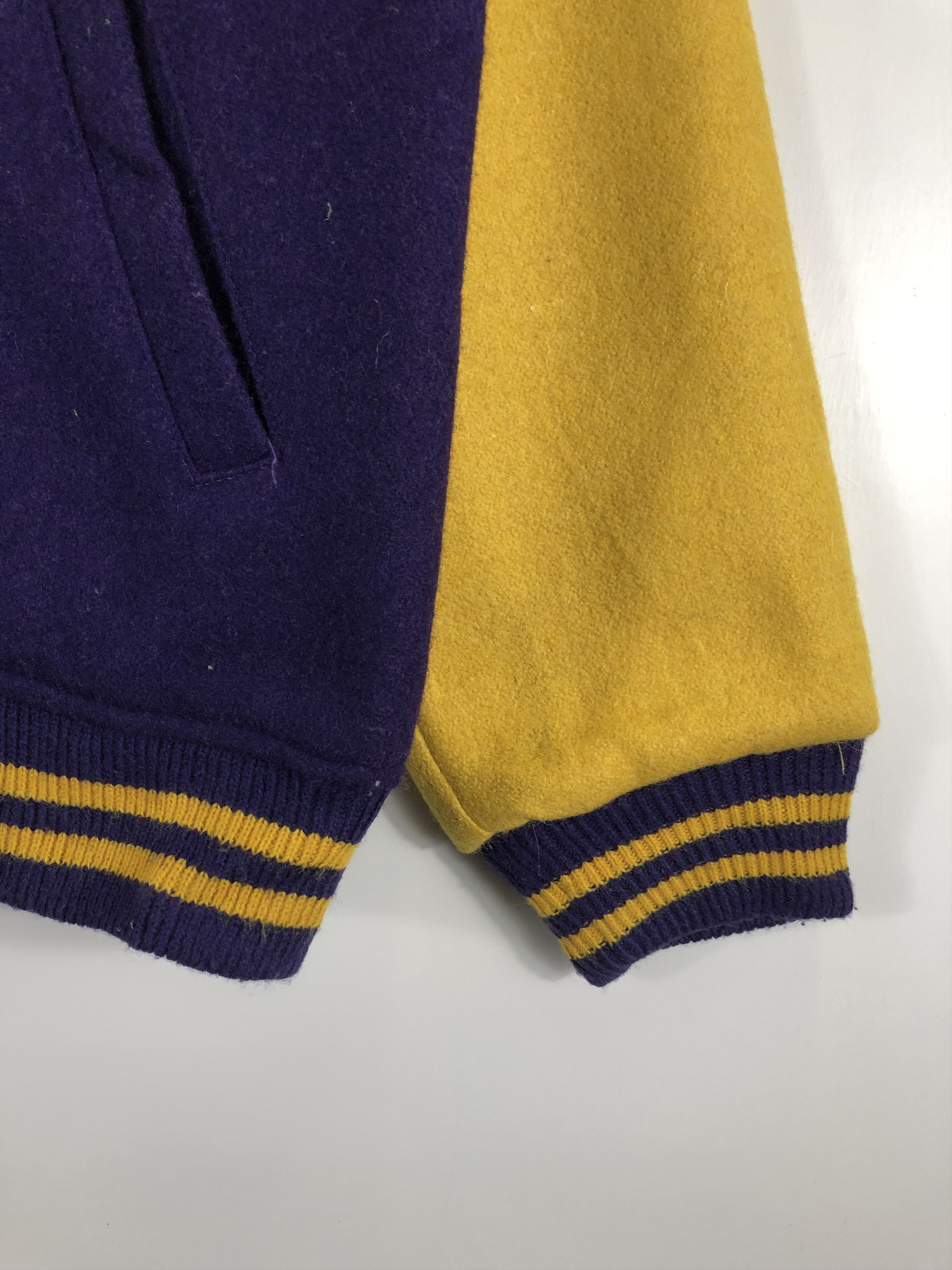 Japanese Brand × Vintage Vintage Japanese Brand Wool Varsity Jacket Size US M / EU 48-50 / 2 - 5 Thumbnail