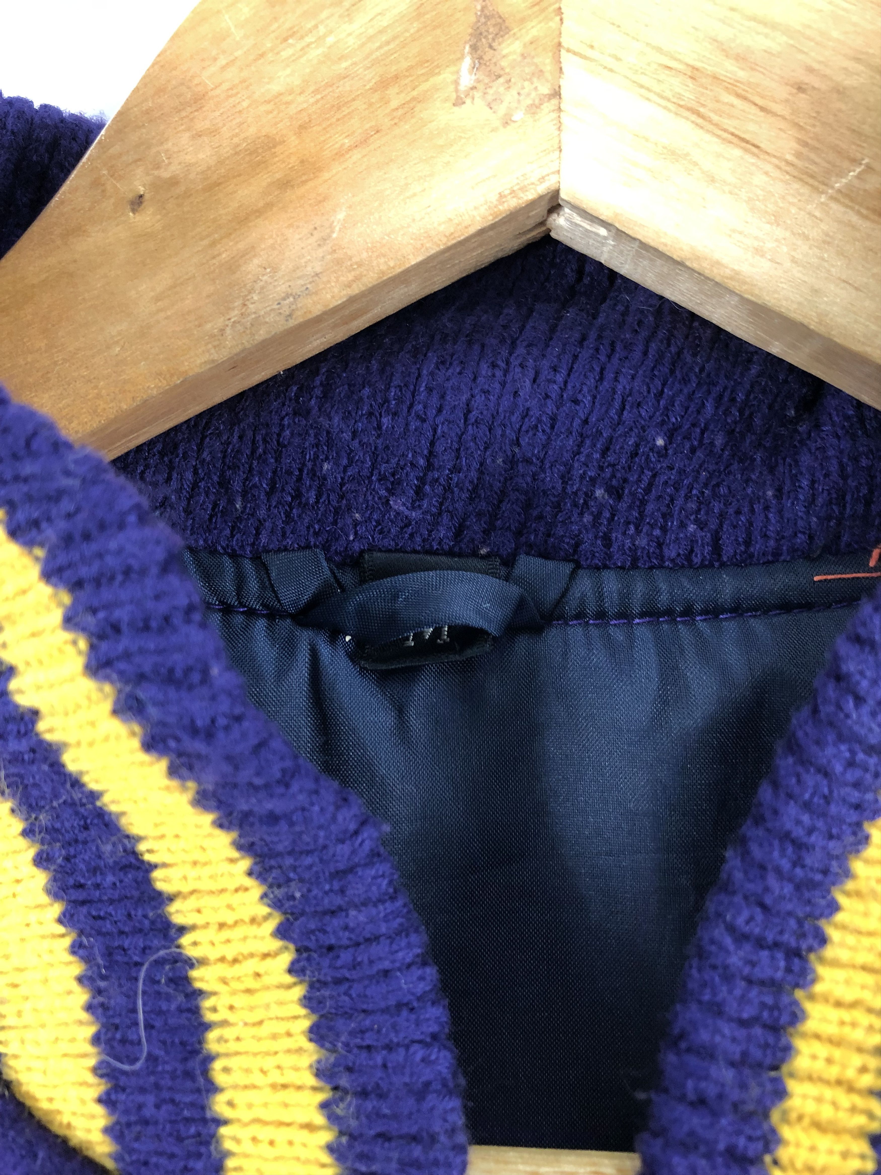Japanese Brand × Vintage Vintage Japanese Brand Wool Varsity Jacket Size US M / EU 48-50 / 2 - 8 Thumbnail