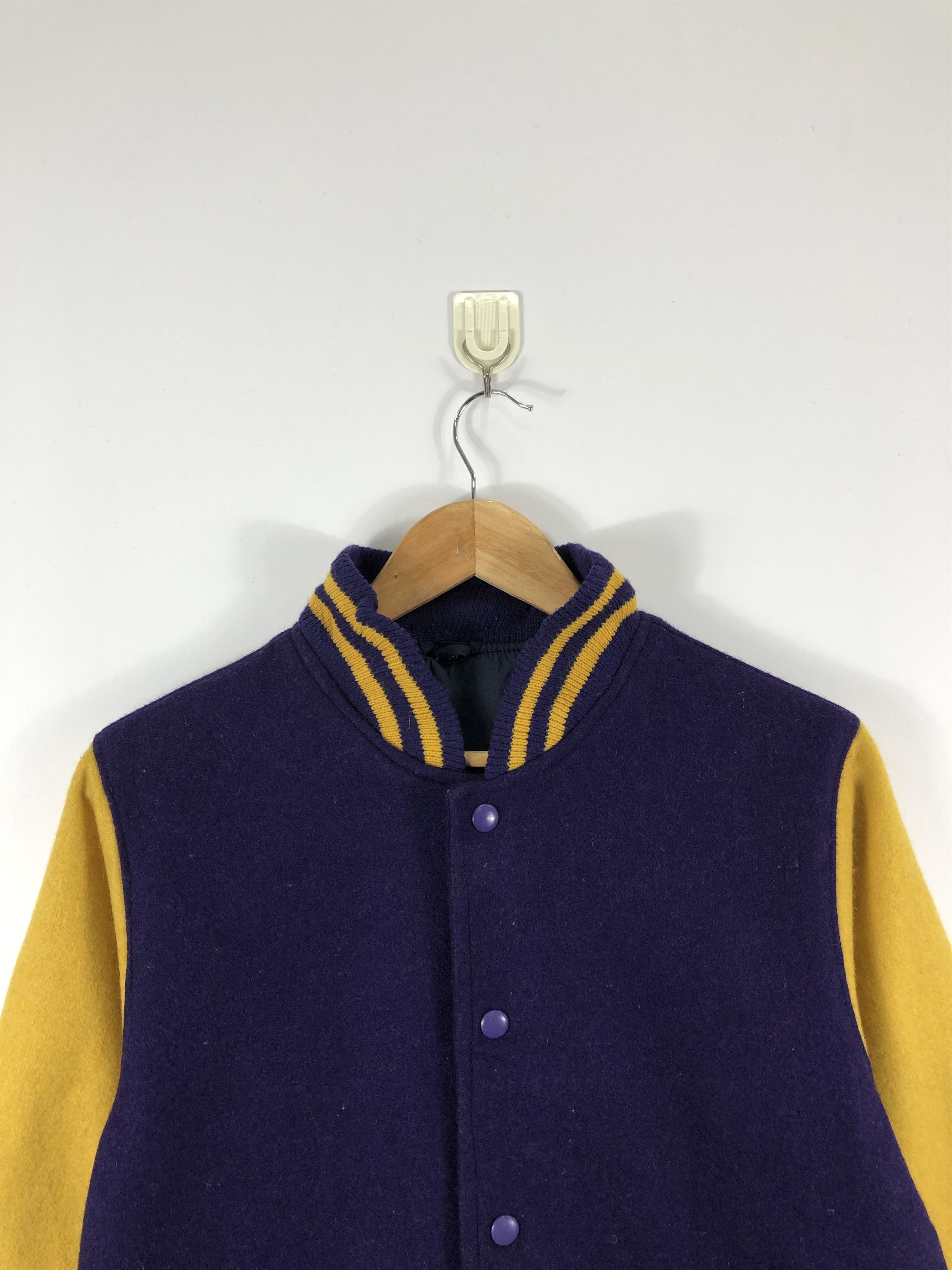 Japanese Brand × Vintage Vintage Japanese Brand Wool Varsity Jacket Size US M / EU 48-50 / 2 - 2 Thumbnail
