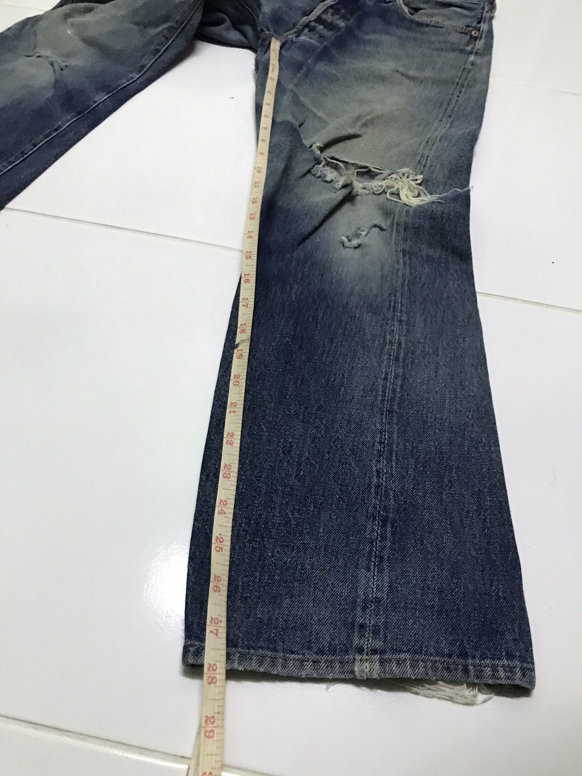 Levi's Vintage 90s Levis big E top button j22 selvedge denim jeans Size US 30 / EU 46 - 14 Thumbnail