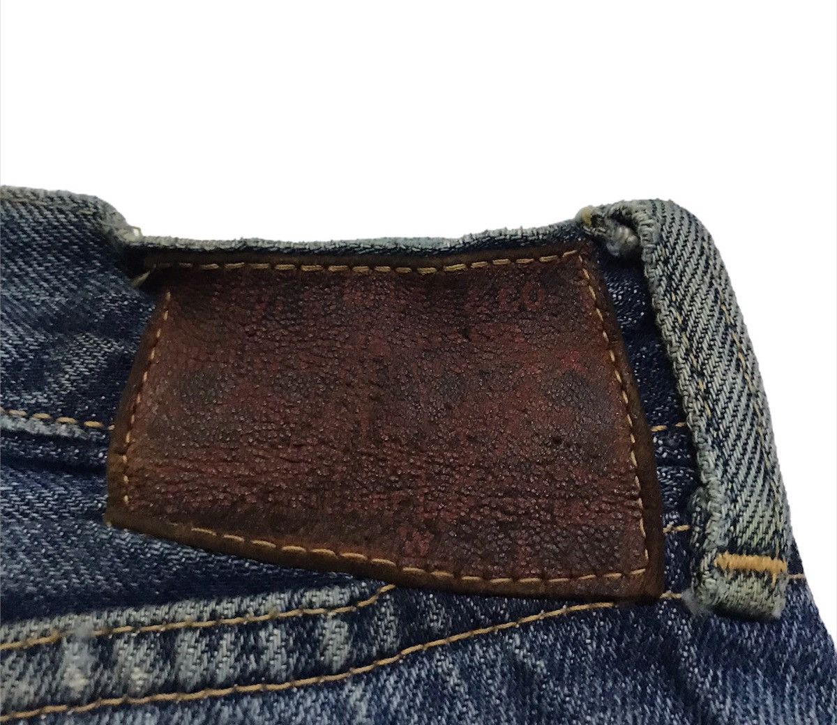 Levi's Vintage 90s Levis big E top button j22 selvedge denim jeans Size US 30 / EU 46 - 8 Thumbnail