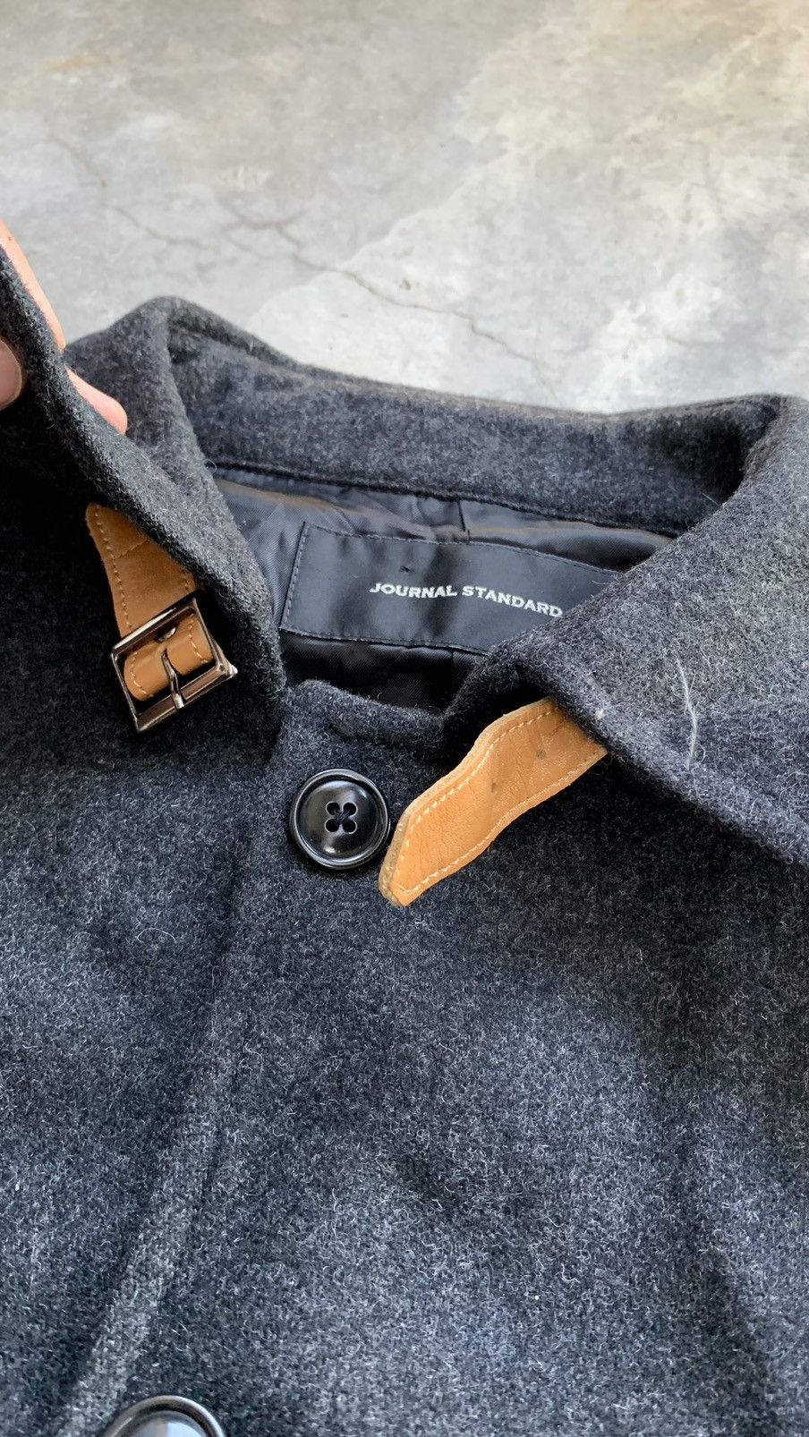 Japanese Brand Journal Standard Collar Wool Worker Jacket Size US M / EU 48-50 / 2 - 4 Thumbnail
