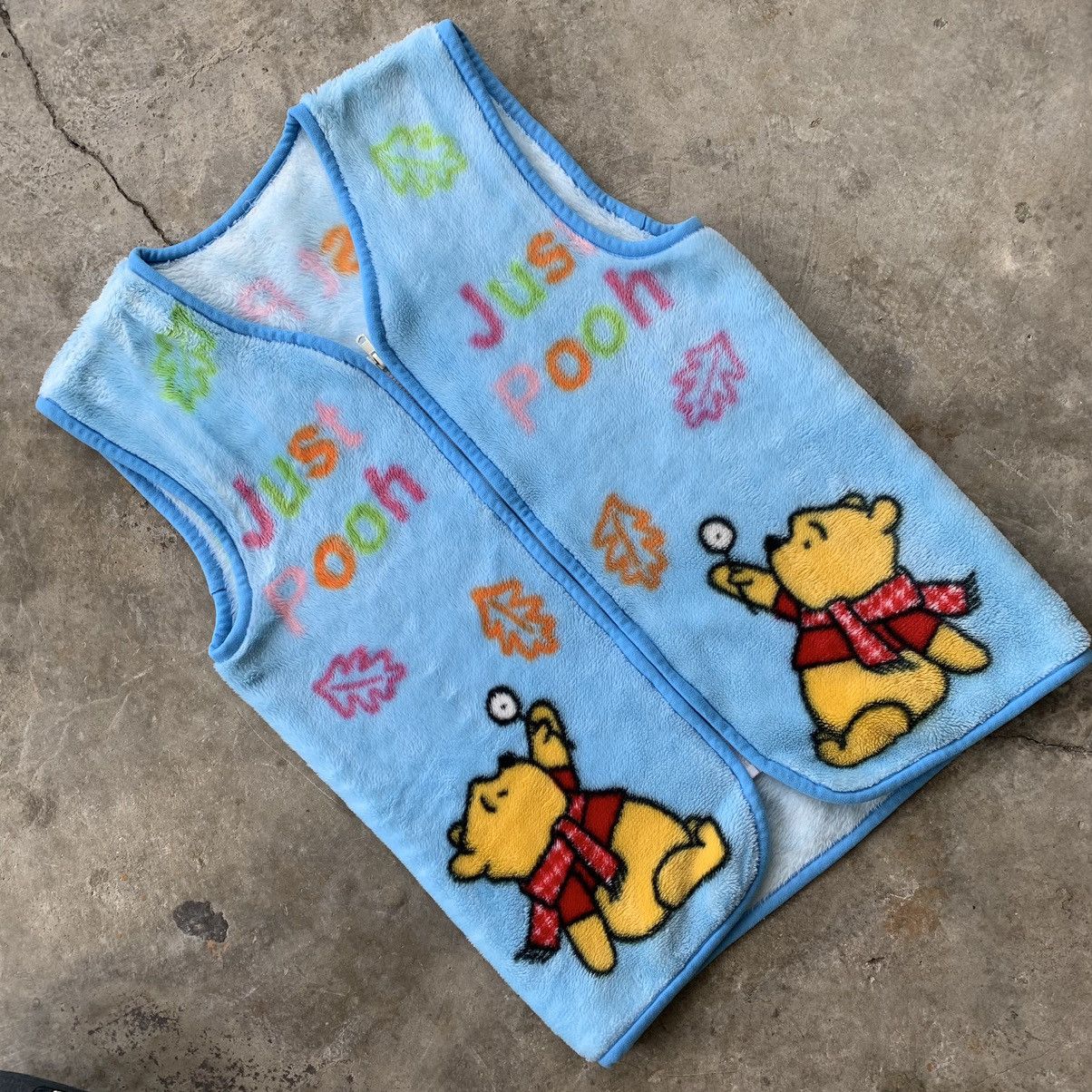 Disney Disney pooh fleece vest Size US M / EU 48-50 / 2 - 3 Thumbnail