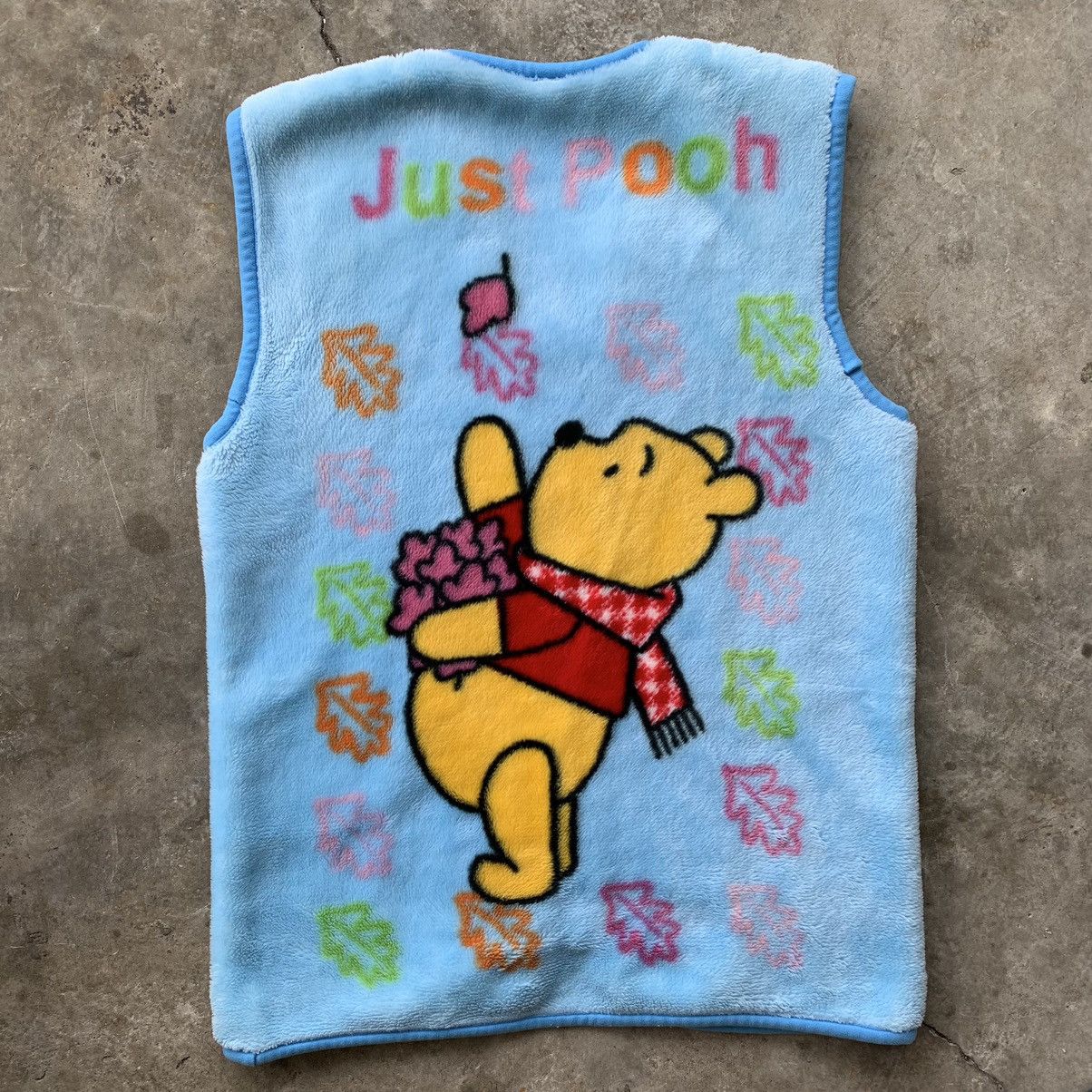 Disney Disney pooh fleece vest Size US M / EU 48-50 / 2 - 2 Thumbnail
