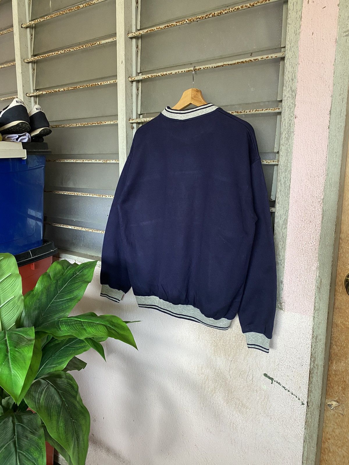 Trussardi × Vintage AW Trussardi Embroidery Spellout Crewneck Size US M / EU 48-50 / 2 - 2 Thumbnail