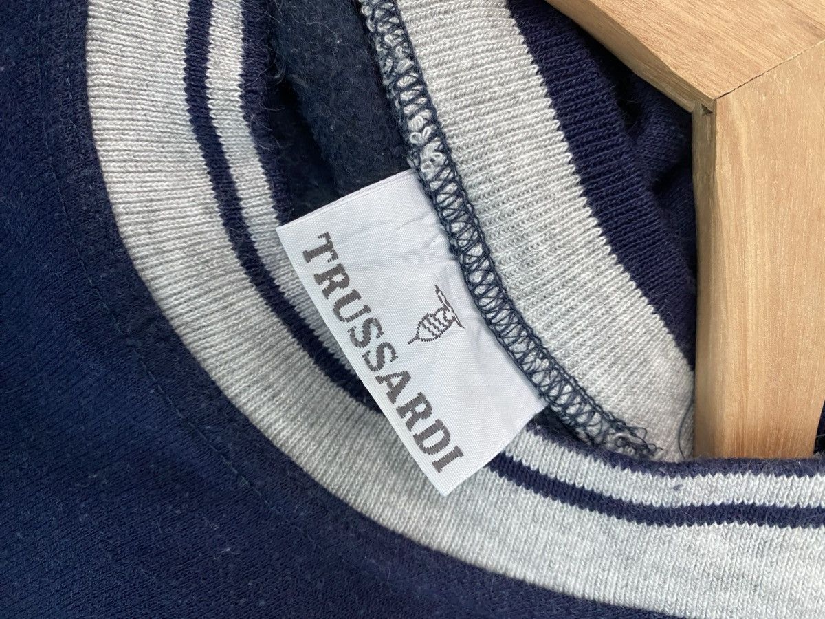 Trussardi × Vintage AW Trussardi Embroidery Spellout Crewneck Size US M / EU 48-50 / 2 - 6 Thumbnail
