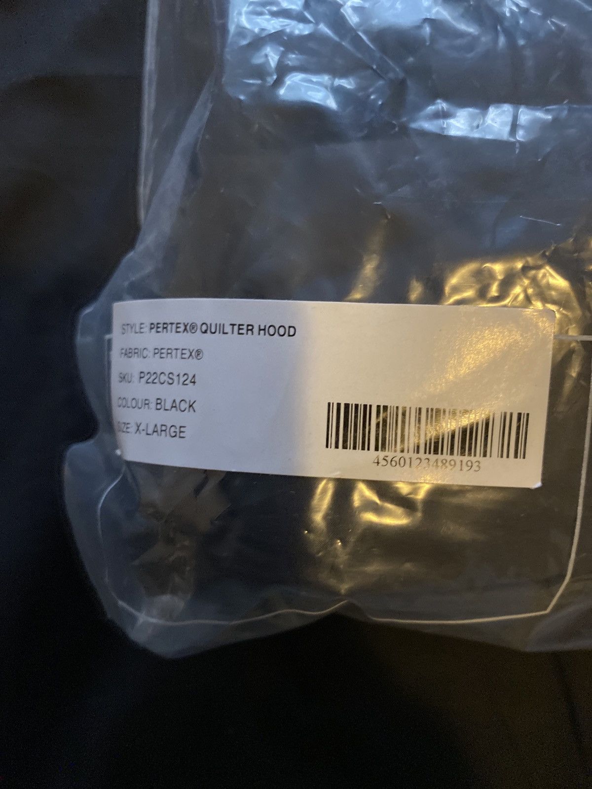 Palace Palace Pertex Quilter Hood Black XL Size US XL / EU 56 / 4 - 7 Thumbnail