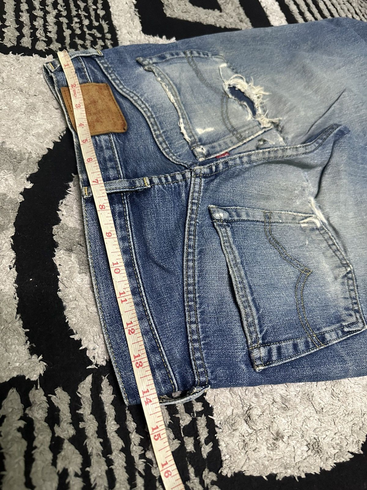 Levi's 28x30 Vintage Levi’s bigE 503B button j22 selvedge jeans Size US 28 / EU 44 - 12 Thumbnail