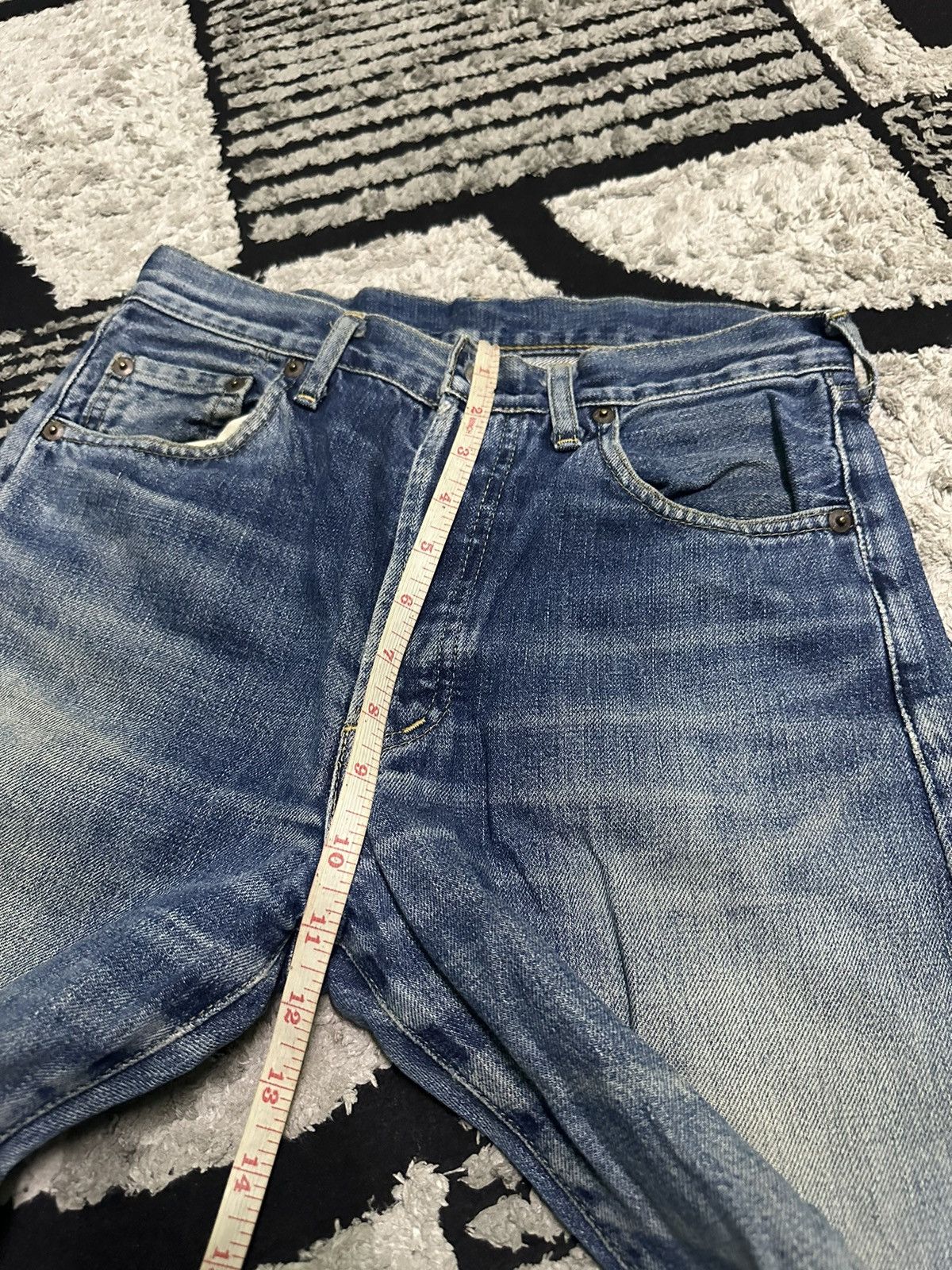 Levi's 28x30 Vintage Levi’s bigE 503B button j22 selvedge jeans Size US 28 / EU 44 - 18 Thumbnail