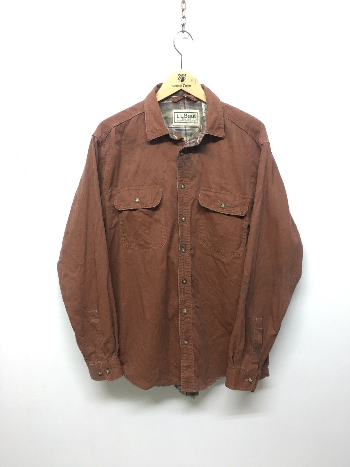 L.L. Bean × Vintage Vintage L.L Beans Button Up Size US L / EU 52-54 / 3 - 2 Thumbnail