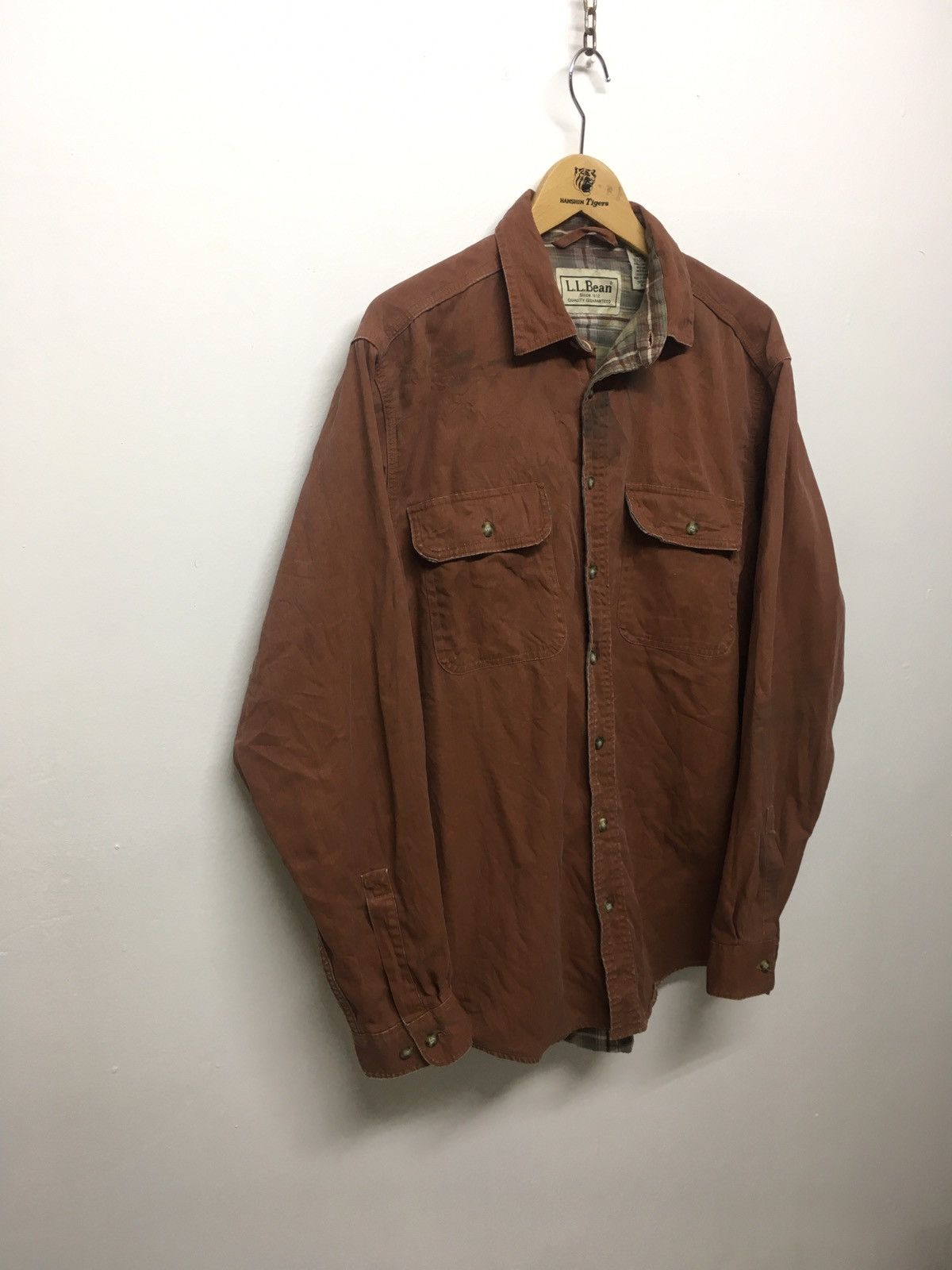 L.L. Bean × Vintage Vintage L.L Beans Button Up Size US L / EU 52-54 / 3 - 3 Thumbnail
