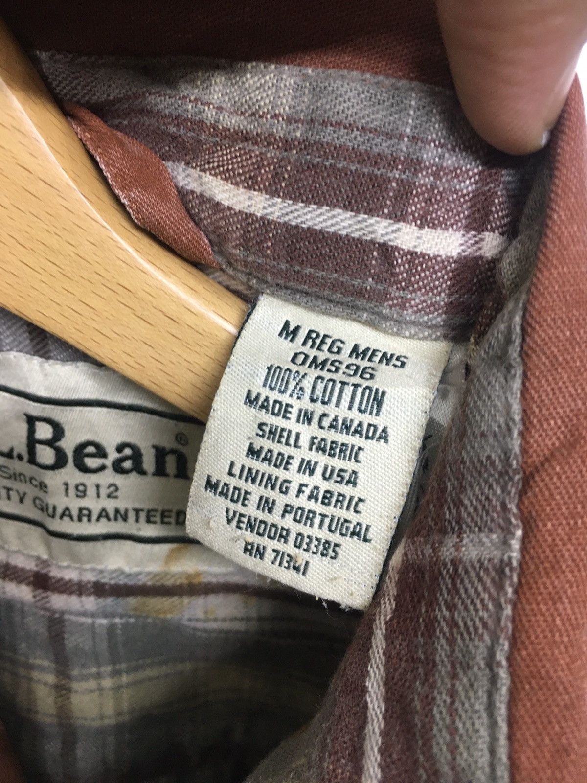 L.L. Bean × Vintage Vintage L.L Beans Button Up Size US L / EU 52-54 / 3 - 9 Thumbnail