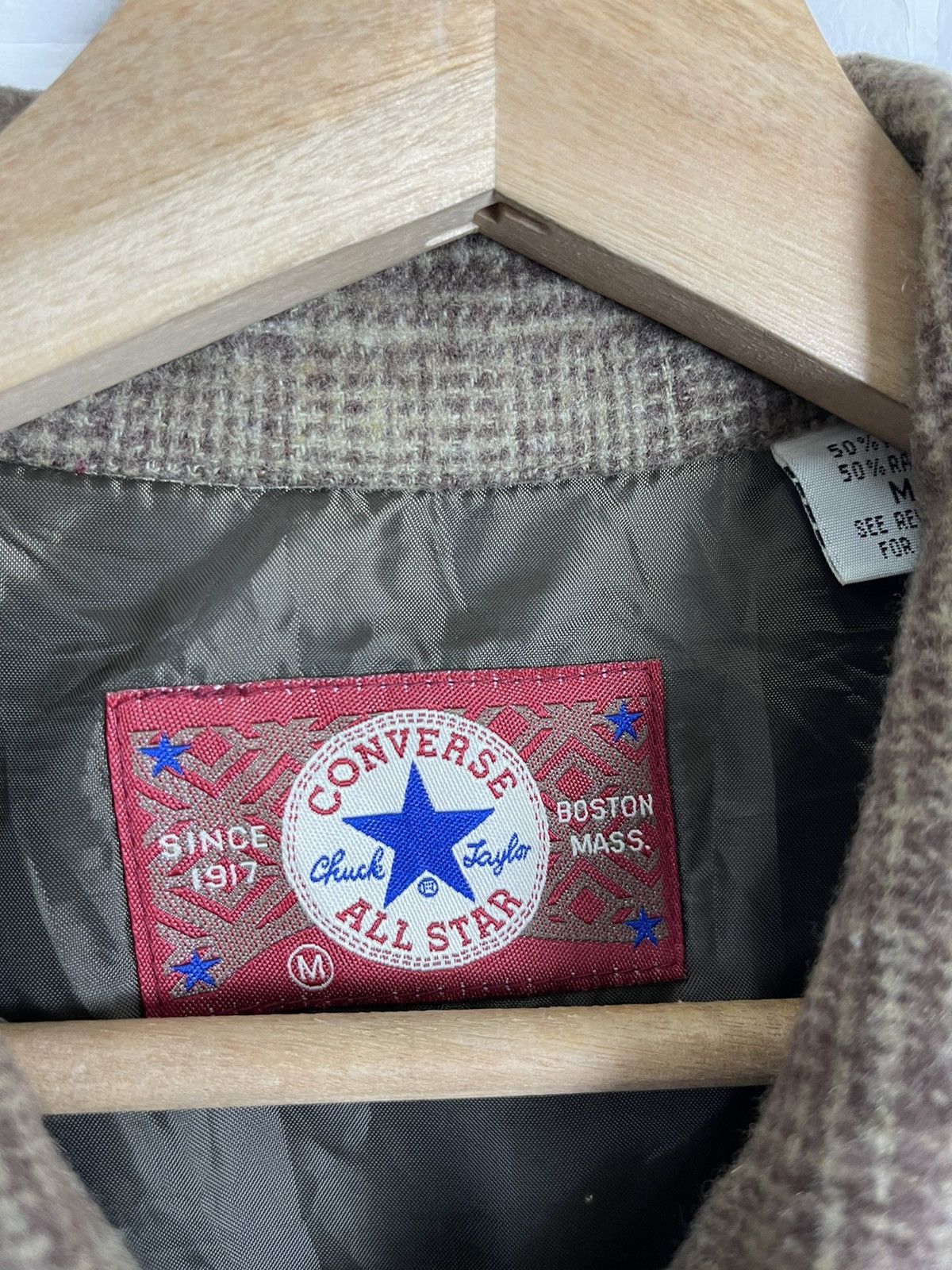 Converse ❌OFFER NOW❌Vintage Check Pattern Converse Flannel Jacket Size US M / EU 48-50 / 2 - 5 Thumbnail