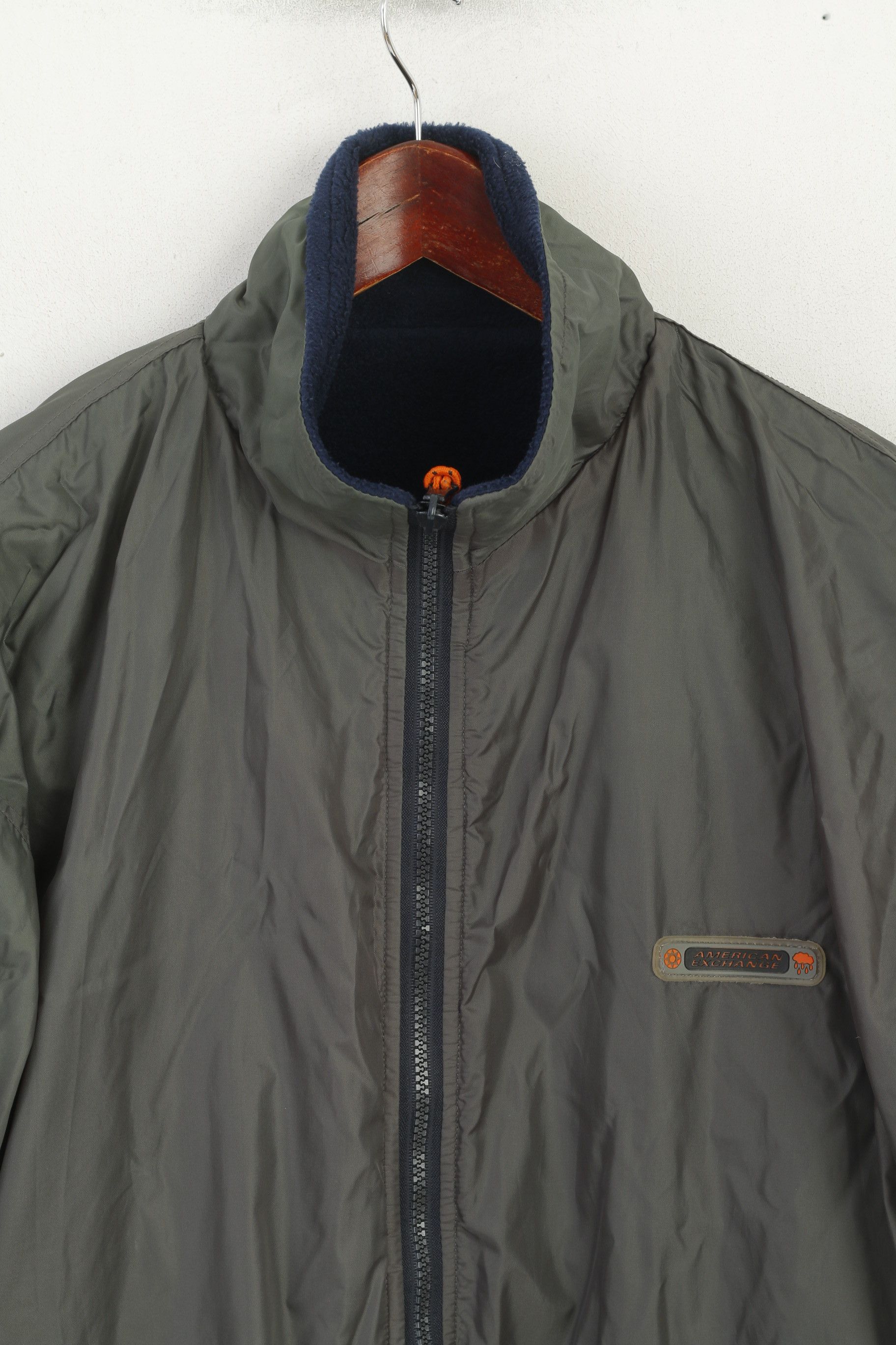 Vintage American Exchange Men L Jacket Navy Green Vintage 6614 Size US L / EU 52-54 / 3 - 8 Thumbnail