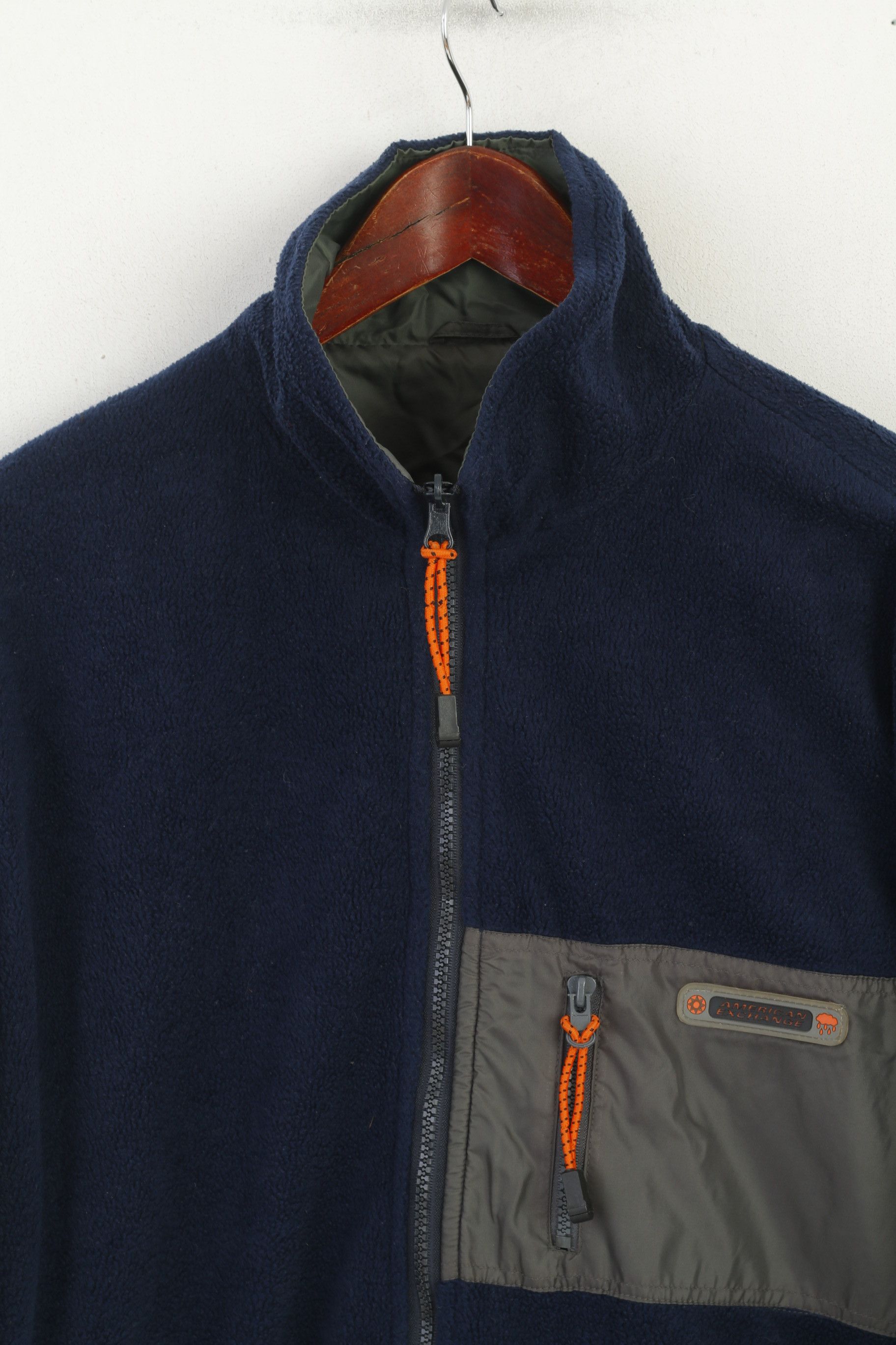 Vintage American Exchange Men L Jacket Navy Green Vintage 6614 Size US L / EU 52-54 / 3 - 2 Thumbnail