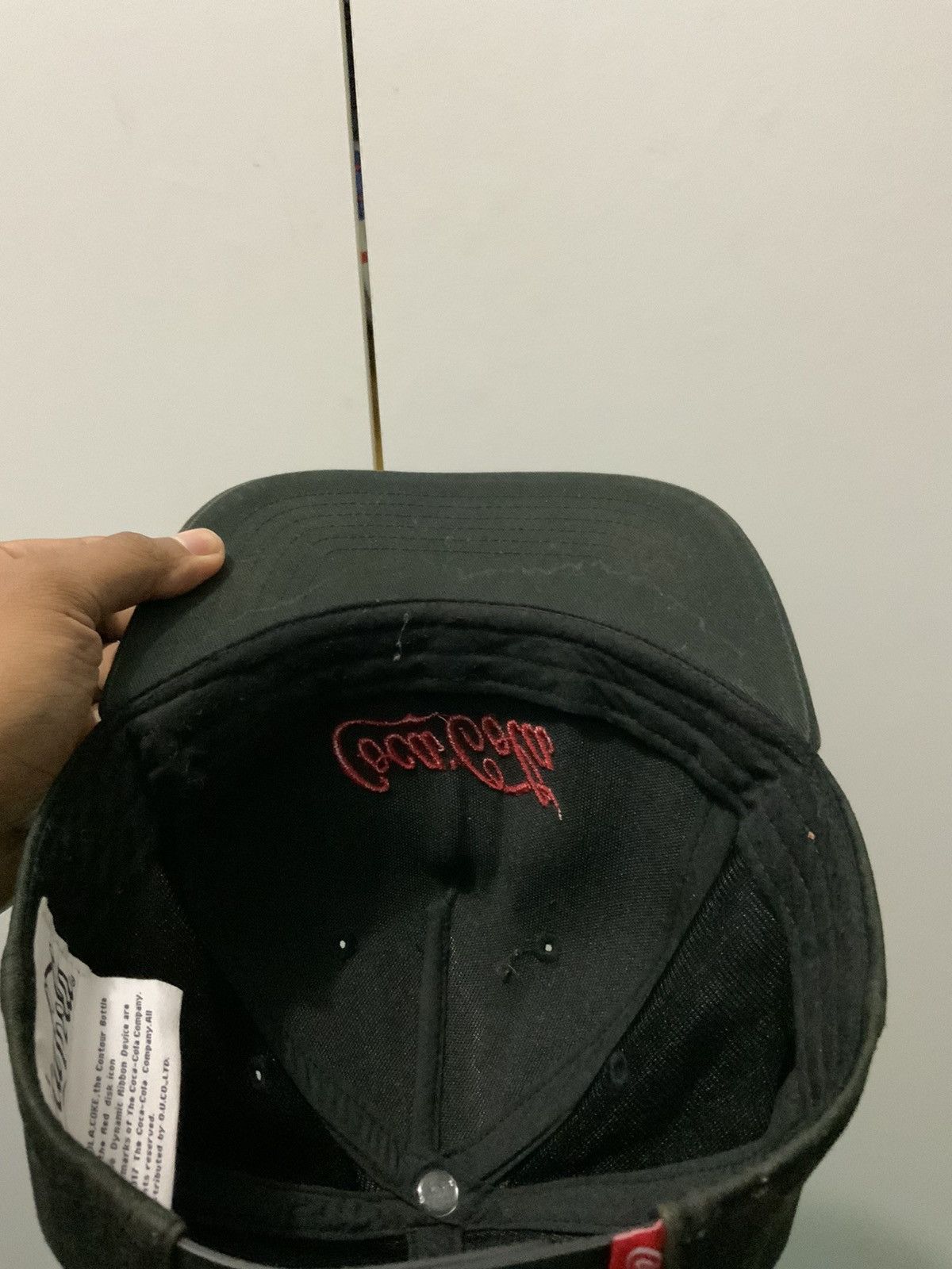 Coca Cola Coca Cola Spellout Hat Size ONE SIZE - 9 Thumbnail